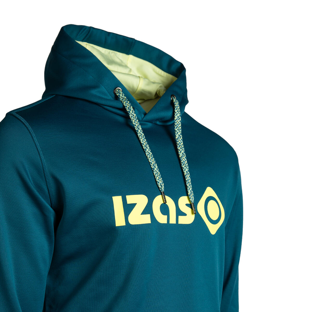 Izas Sudadera de hombre DUERO M V4 con capucha ajustable , logotipo y bolsillo 3/3