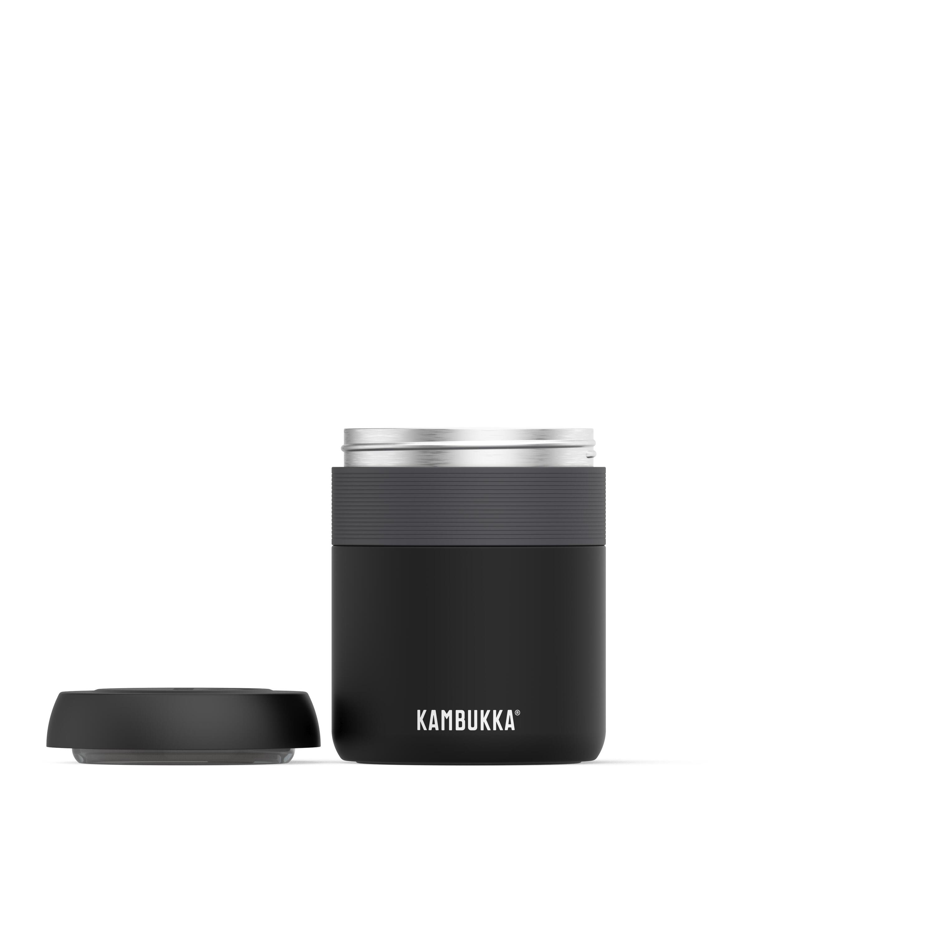Kambukka Bora Food jar 600ml Matte Black 3/7