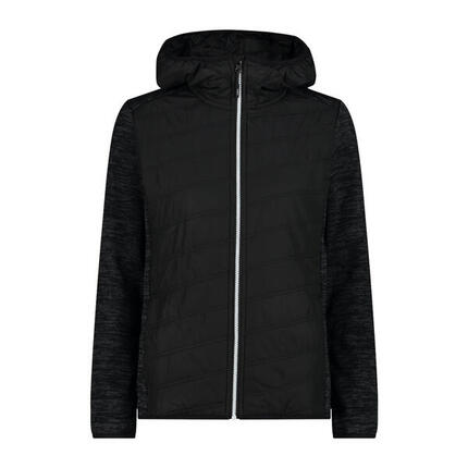CMP Damen Fleecejacke Woman Jacket Hybrid Fix Hood 33H1876