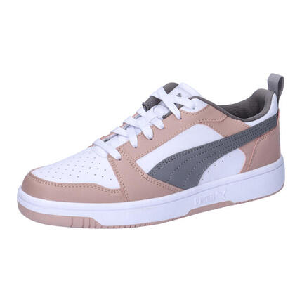 Rebound V6 Low Sneakers Erwachsene PUMA White Future Pink Black