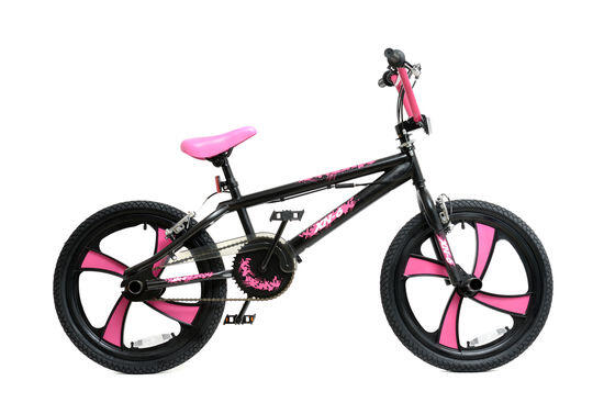 XN-6 BMX Bike Girls Freestyle BMX 20in MAG Wheel Gyro Black/Pink
