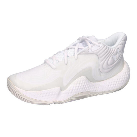 Chaussures de Basketball Under Armour Spawn 6 Mid Blanc -Under Armour