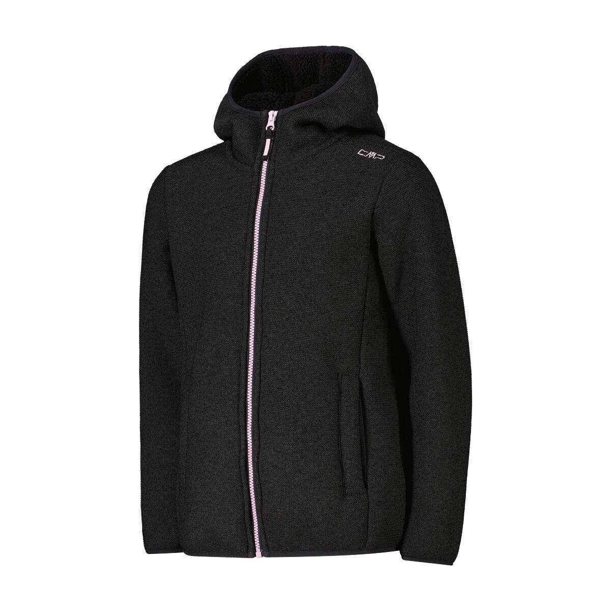 CMP Mädchen Fleecejacke Kid G Jacket Fix Hood 35H1675 7/9
