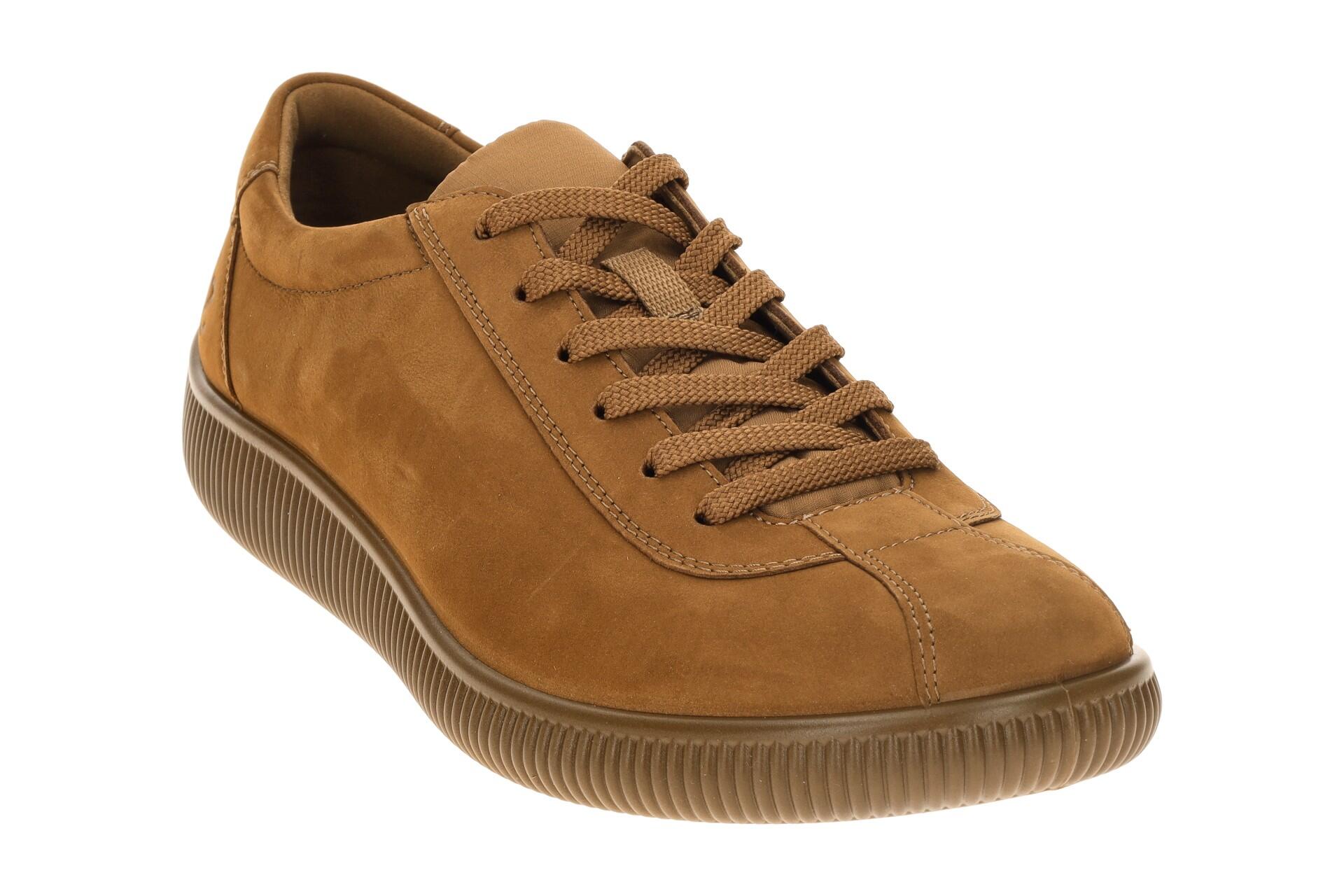 Ecco Soft Zero Schuhe braun camel Herren Sneakers 537754 3/7