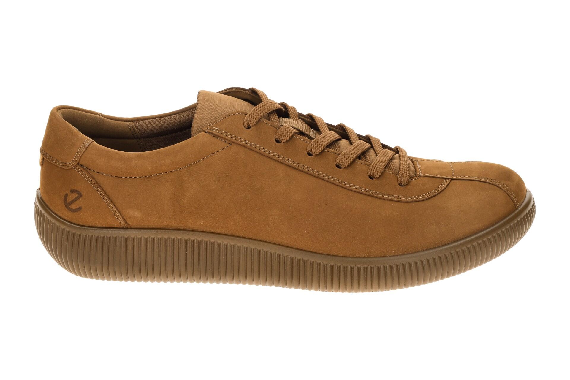 Ecco Soft Zero Schuhe braun camel Herren Sneakers 537754 2/7