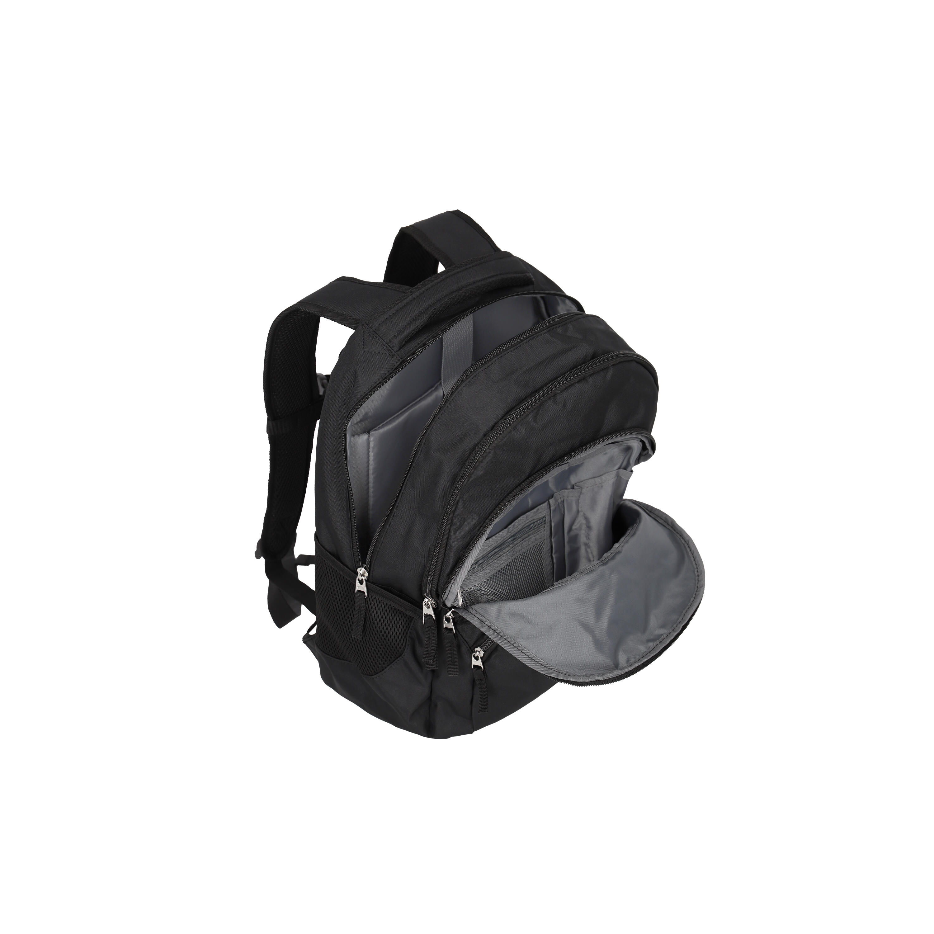 BASICS Rucksack Melange, Schwarz 3/6