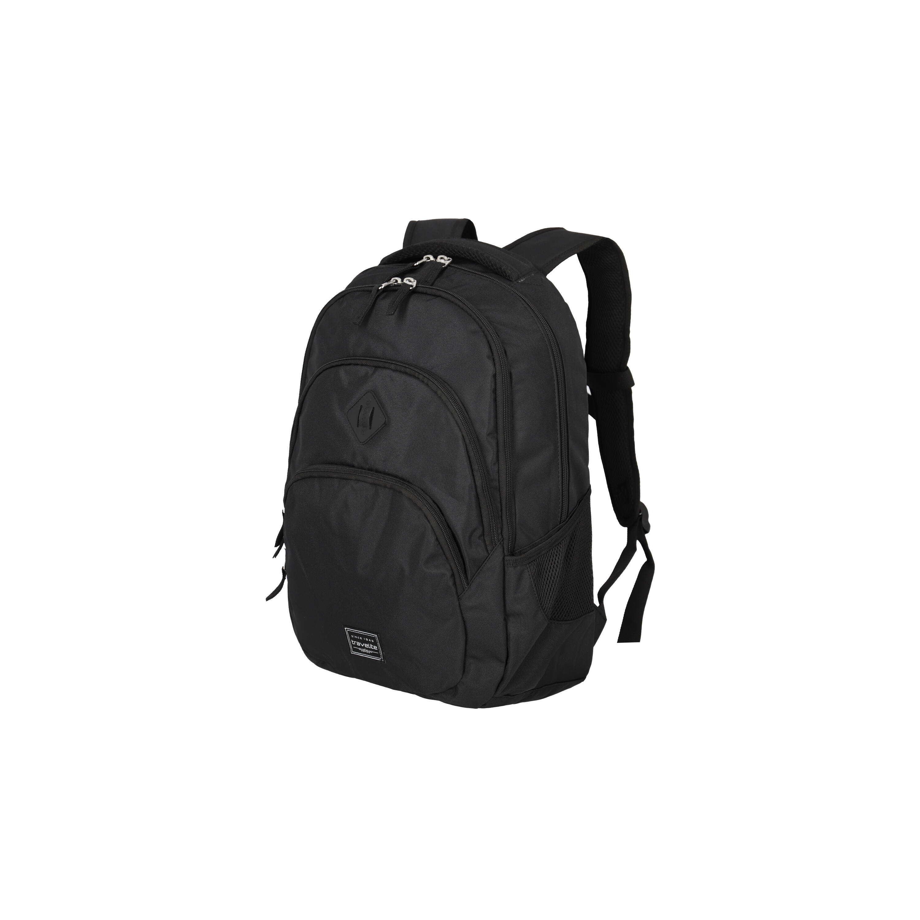 BASICS Rucksack Melange, Schwarz 5/6