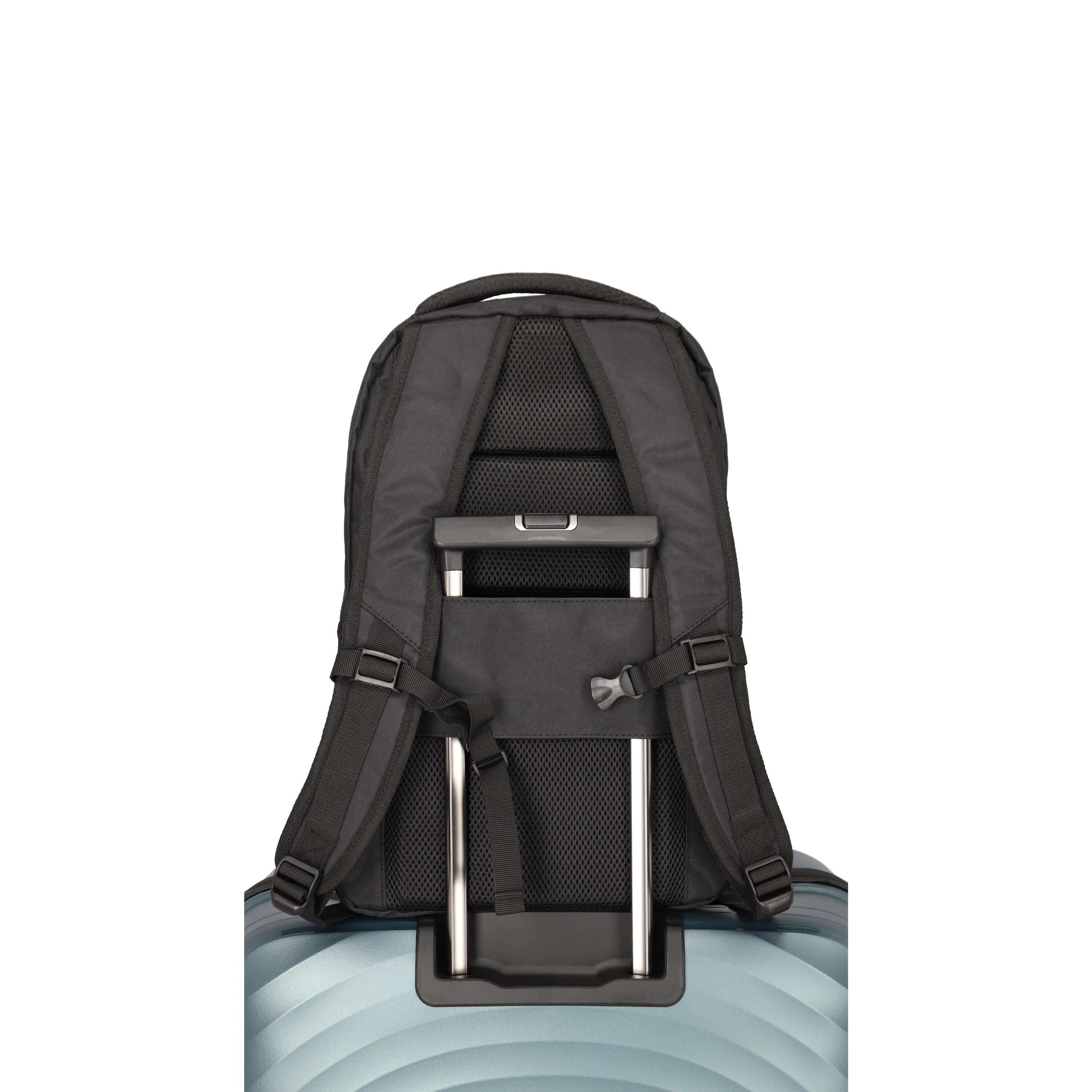 BASICS Rucksack Melange, Schwarz 4/6
