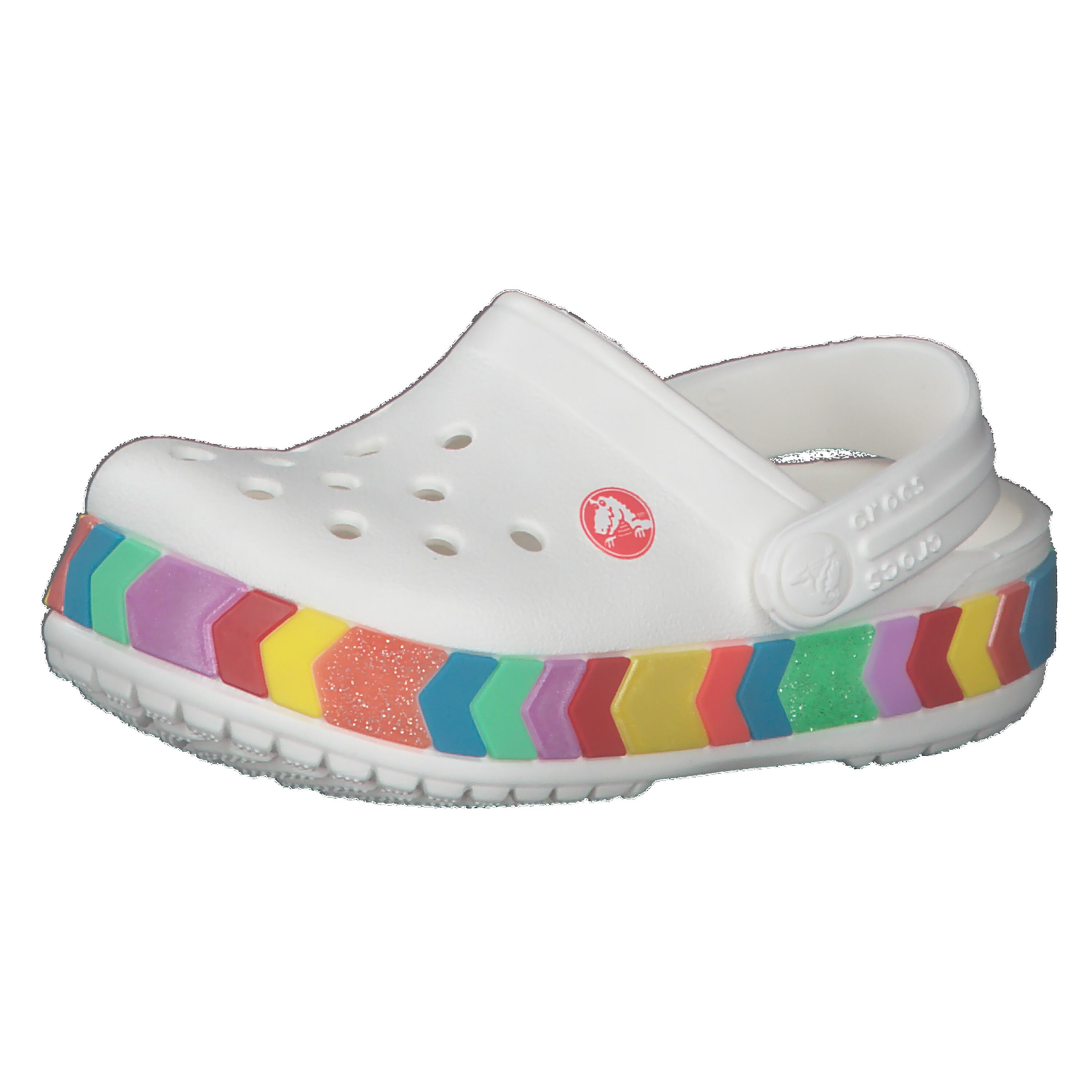 Crocs - Crocs - Chevron Blanc 207007-100 - Sandales - Blanc - Decathlon