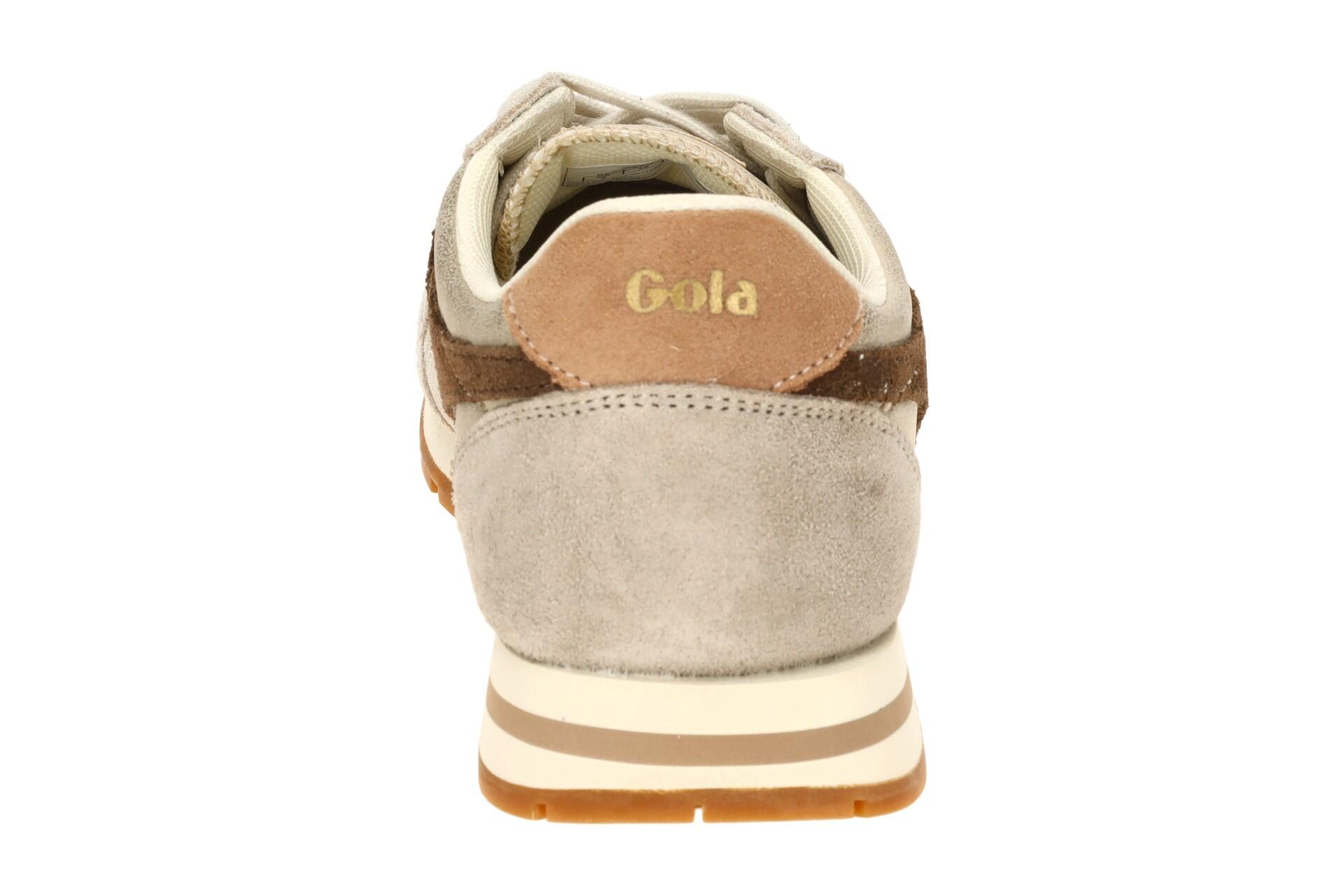 Gola Daytona Blaze Schuhe Sneakers gold grau metallic Damen CLB338 5/7