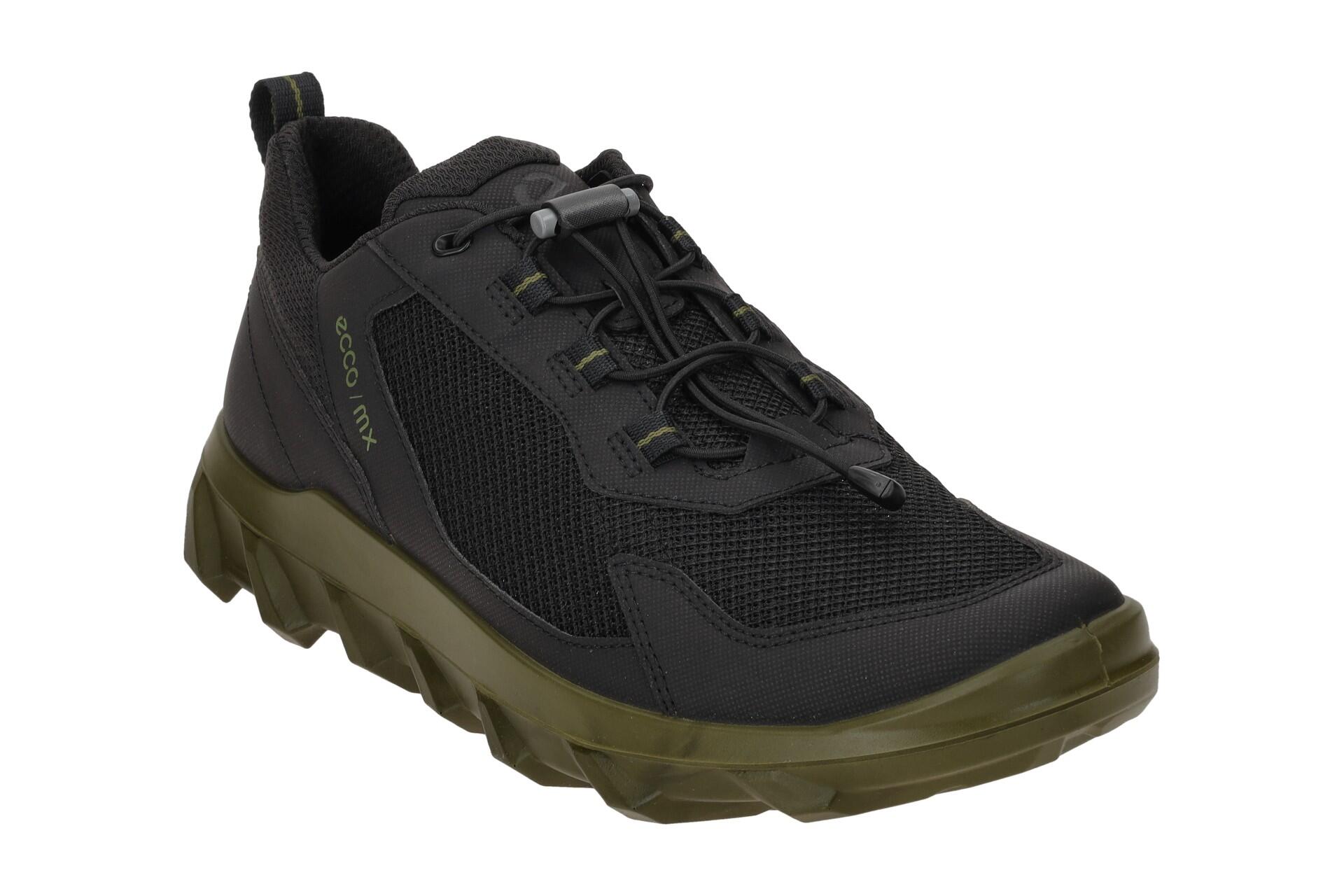 Ecco MX Schuhe schwarz grün Herren Sneakers 820264 3/7