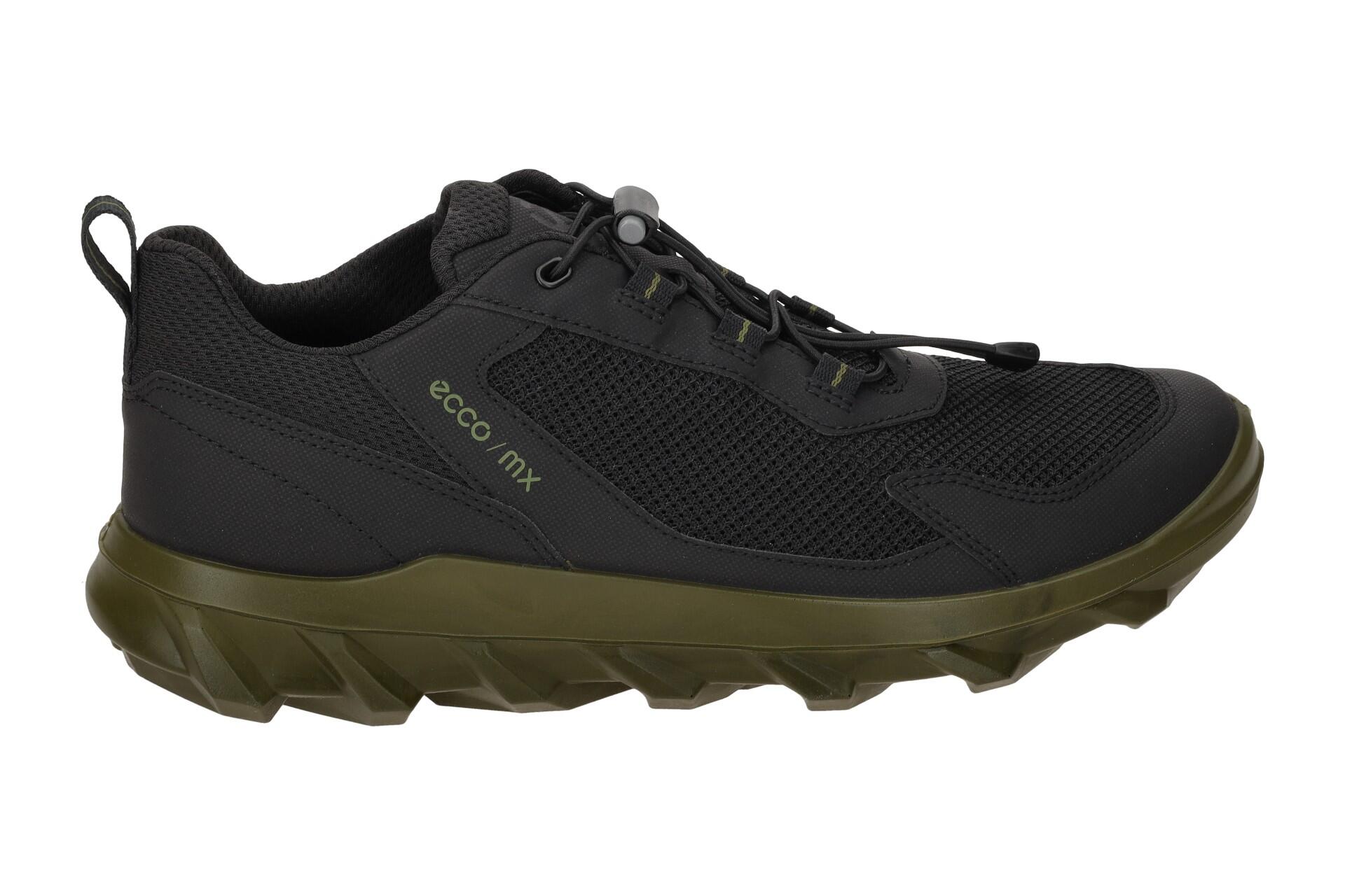 Ecco MX Schuhe schwarz grün Herren Sneakers 820264 2/7