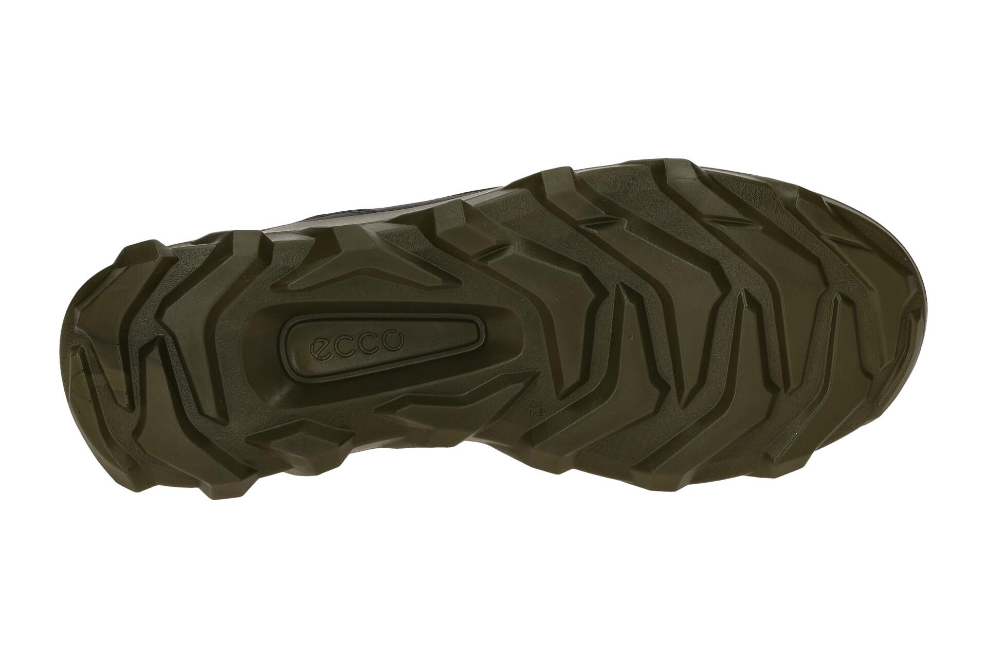 Ecco MX Schuhe schwarz grün Herren Sneakers 820264 6/7