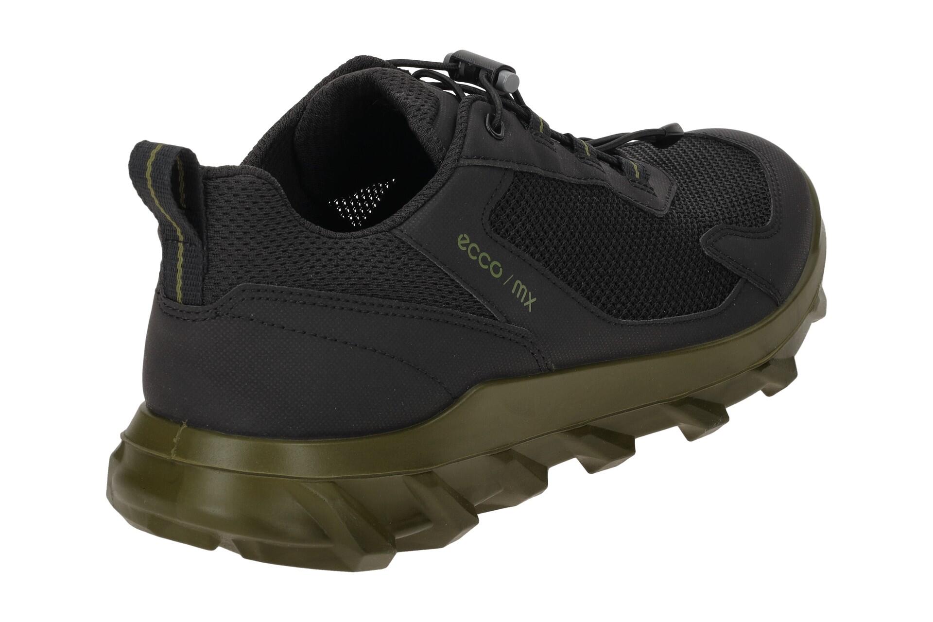 Ecco MX Schuhe schwarz grün Herren Sneakers 820264 4/7