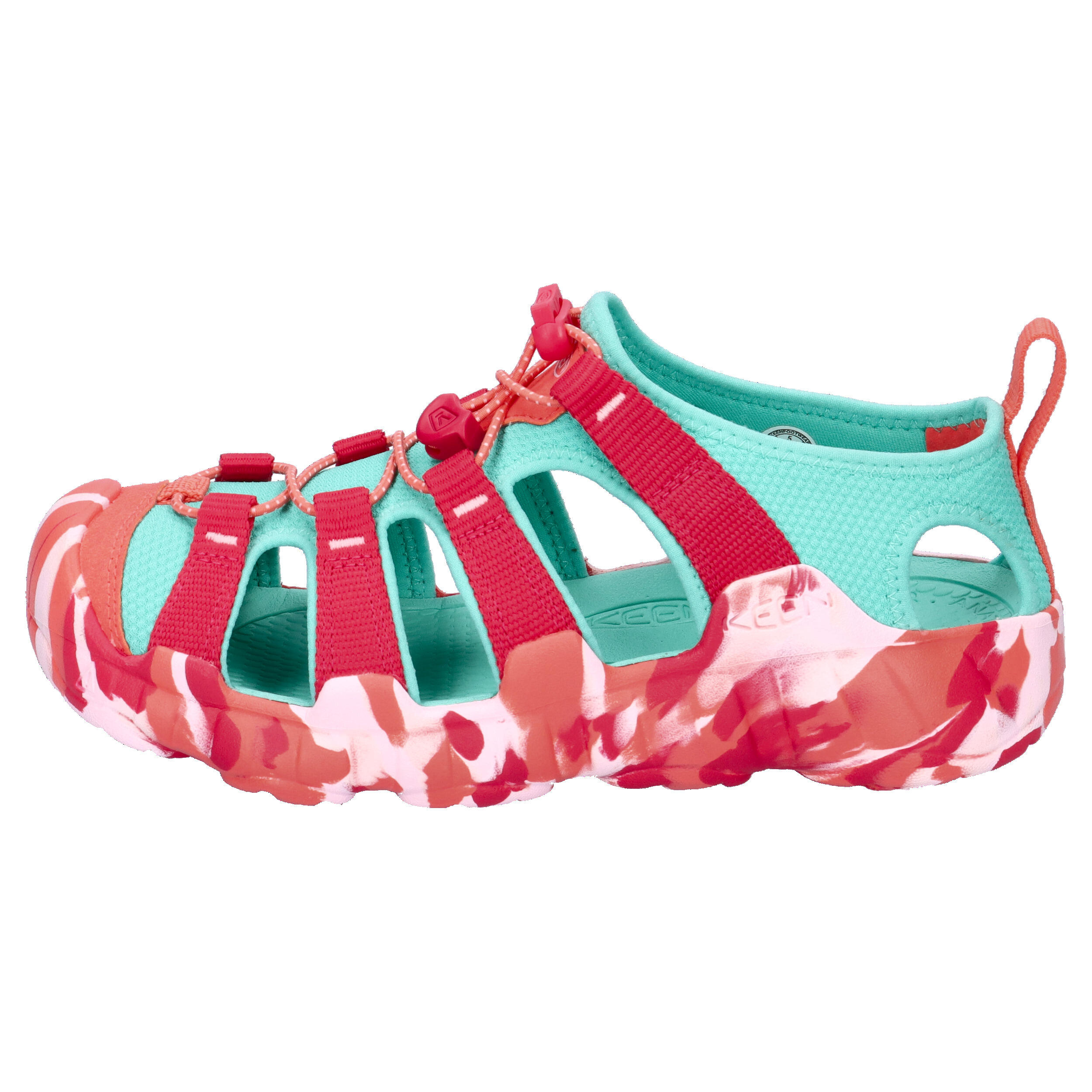 Keen Jr Hyperport H2 Raspberry/pool Blue Kids' Shoes 2/7