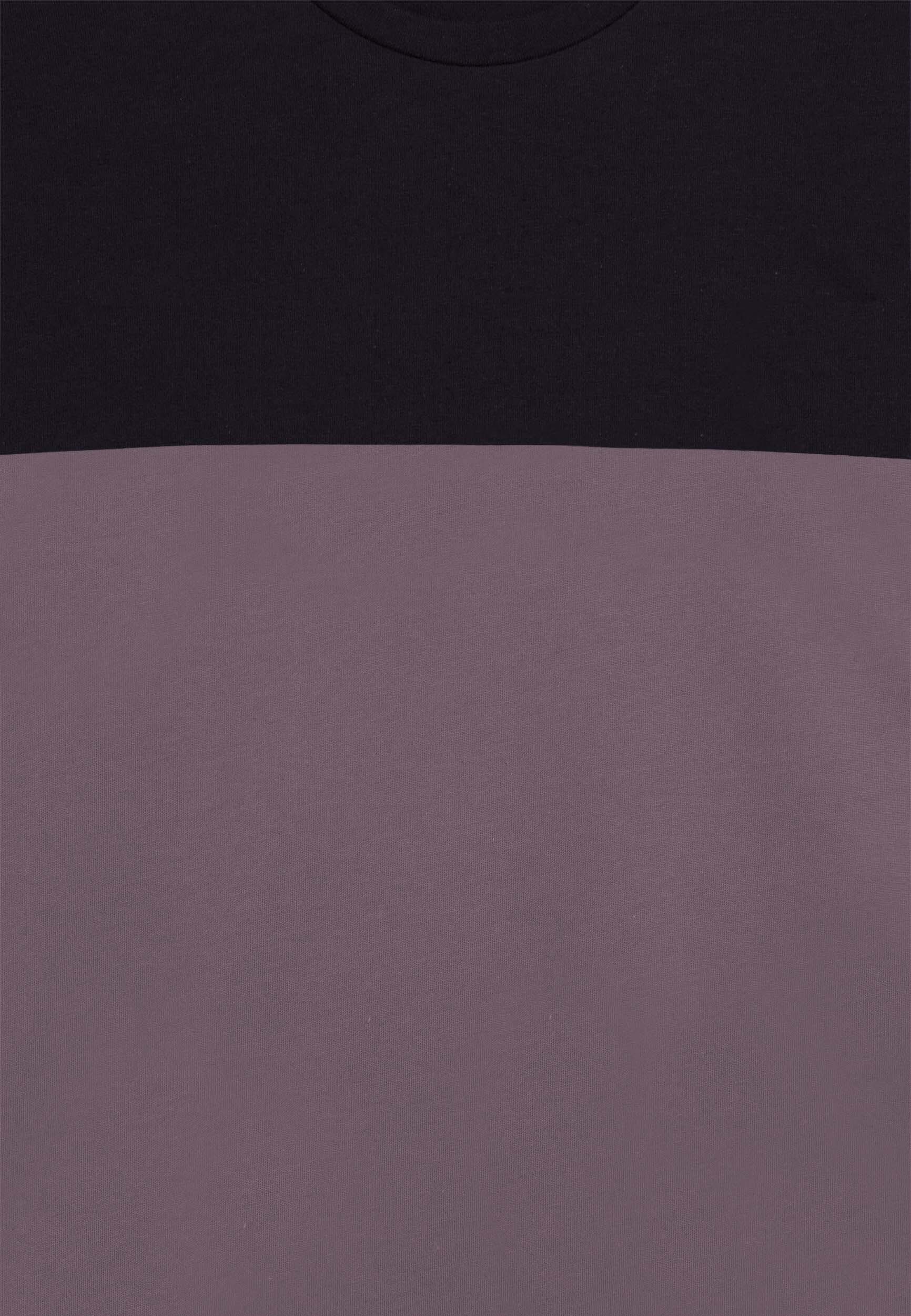 T-shirt colour block con stampa sulla spalla 3/3
