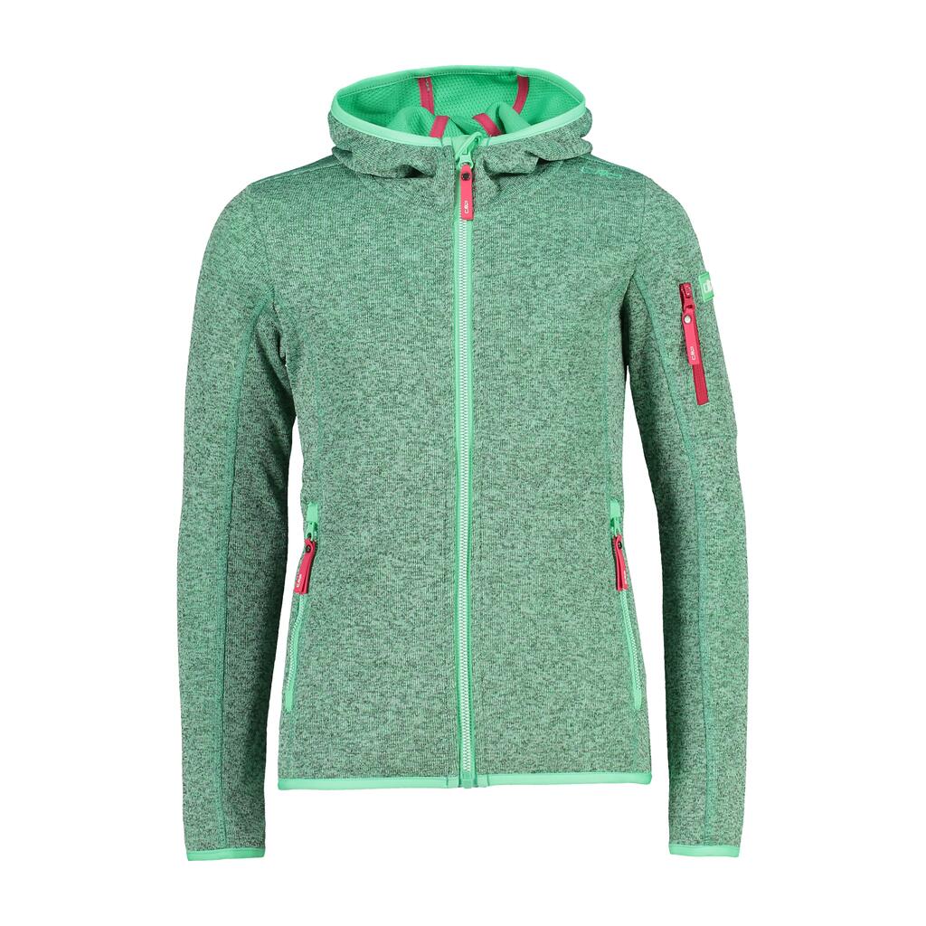 Girl's hooded fleece CMP