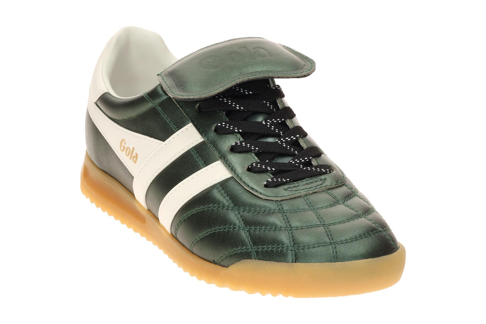 Gola Stadium 86 Damen Sneakers Schuhe grün metallic CLB575 3/7