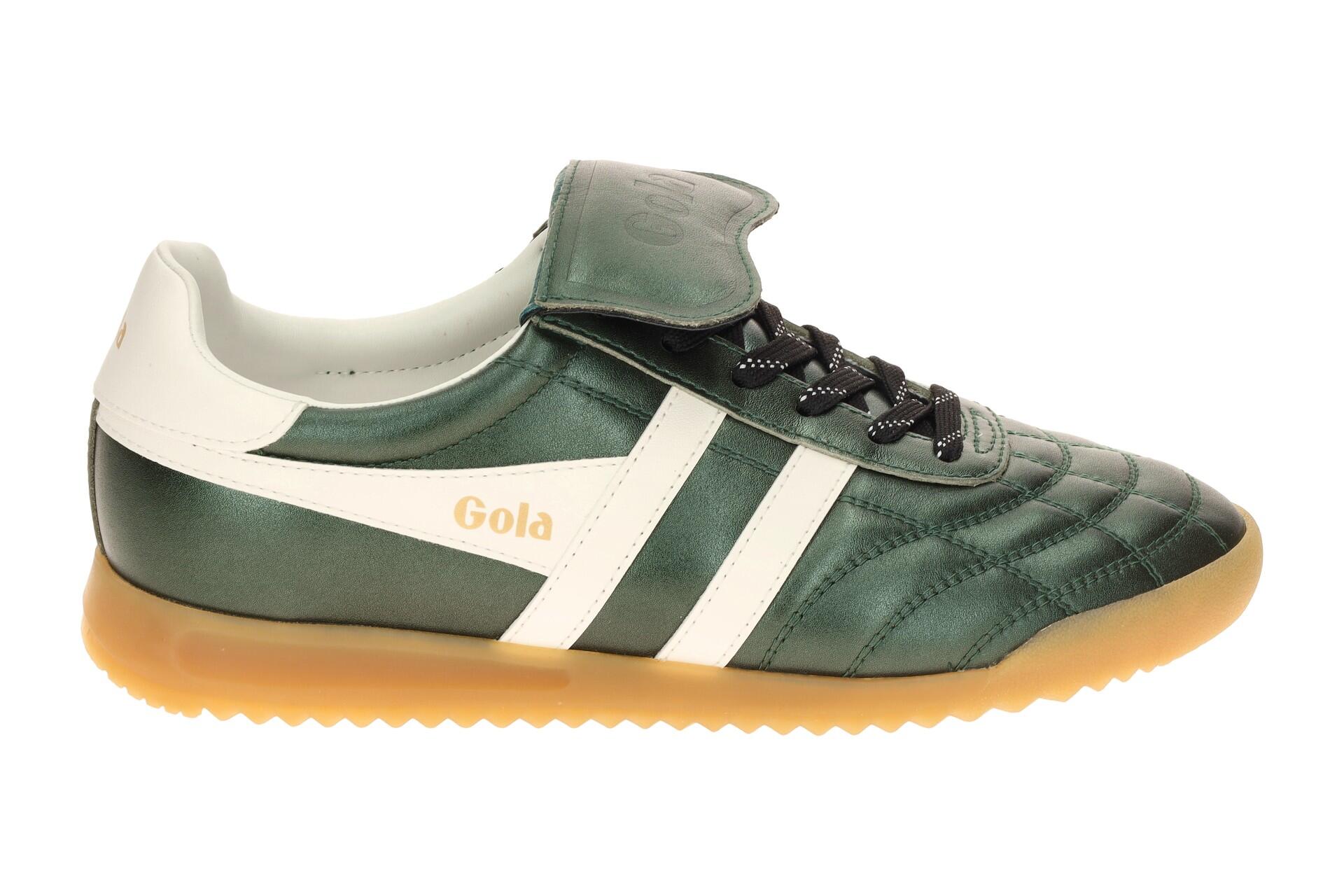 Gola Stadium 86 Damen Sneakers Schuhe grün metallic CLB575 2/7