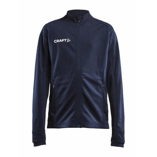 Veste zippée de training - Enfants - Respirante, recyclée - Marine
