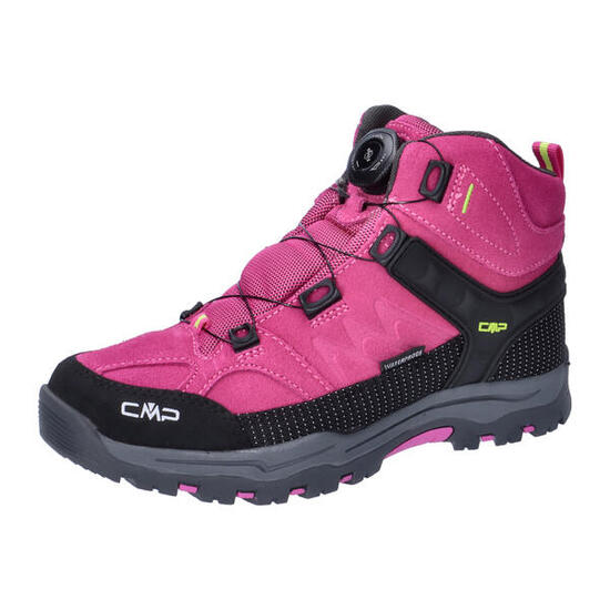 Chaussures de randonnée pour enfants KIRUNA MID FITGO, en cuir imperméable