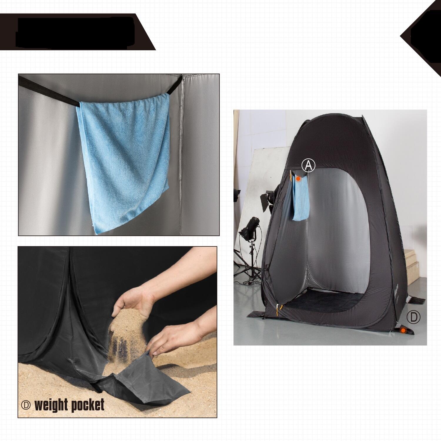 Przebieralnia kempingowa Multi Tent 3/5