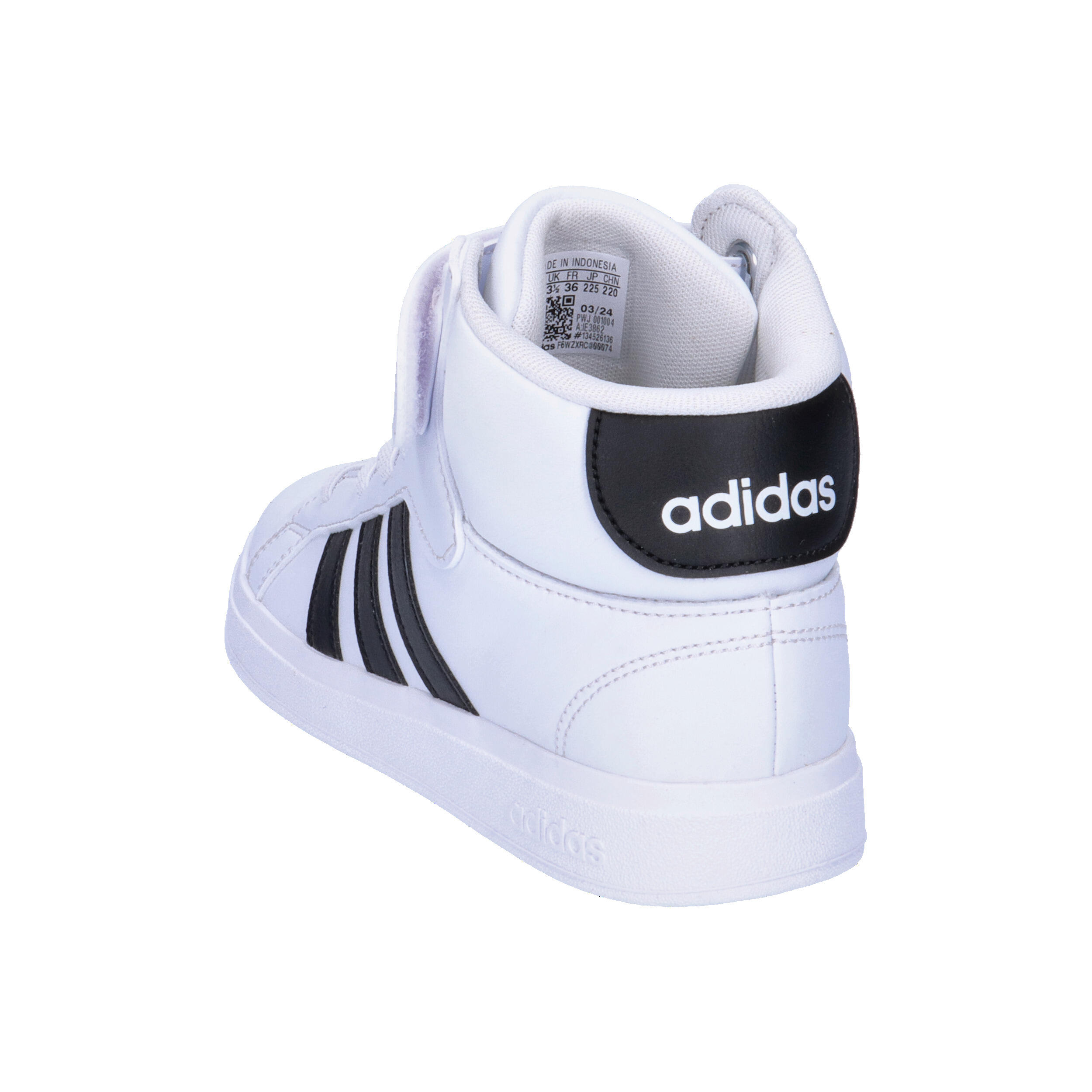 Adidas Grand Court Mid K Sneakers IE3862 Weiß 12/15