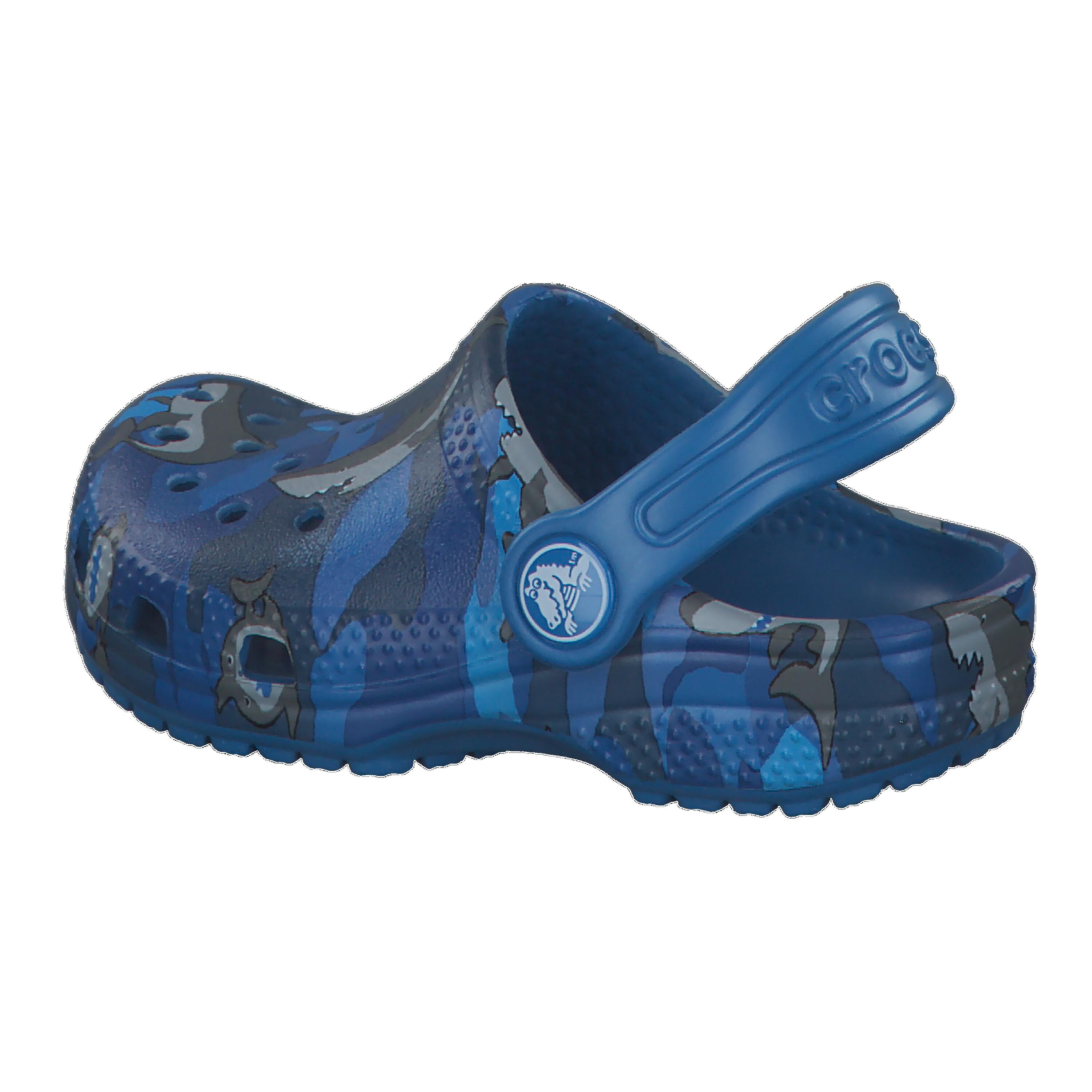 Crocs Kinder Schuhe Preschool Classic Shark Clog 206147 3/7