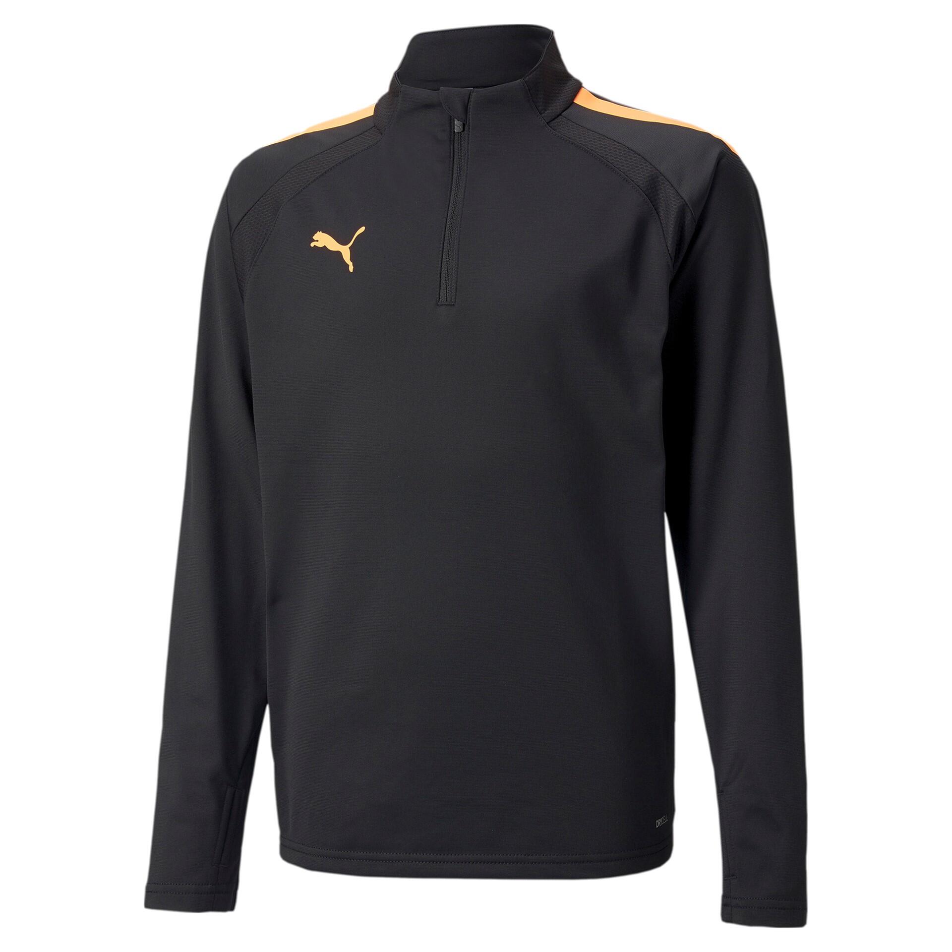 PUMA Puma Kinder Langarmshirt teamLIGA 1/4 Zip Top Jr 657237