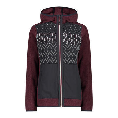 CMP Damen Fleecejacke Woman Jacket Fix Hood 33H2336