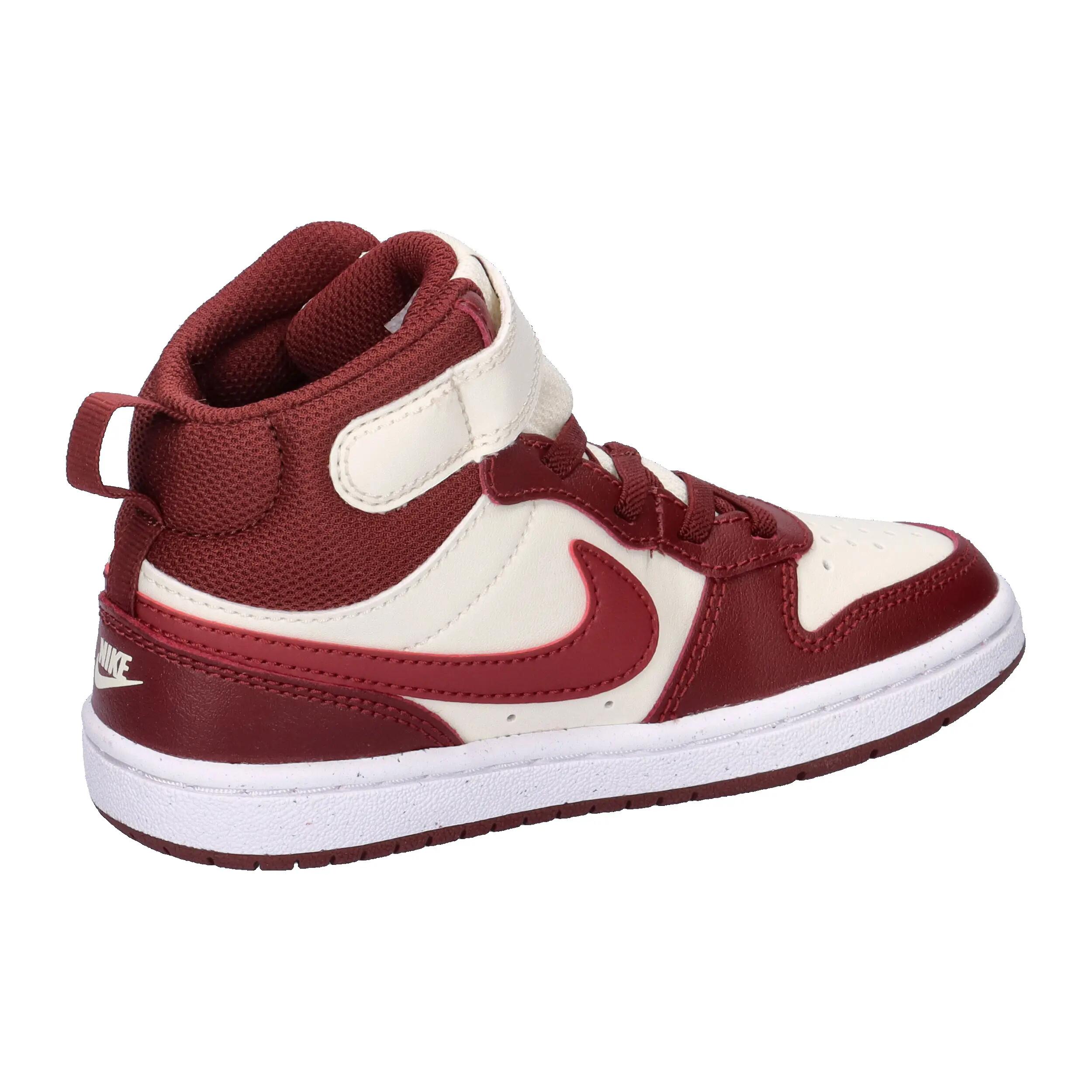 Zapatos Nike Court Borough Mid 2 Color Perla Suave 7/7