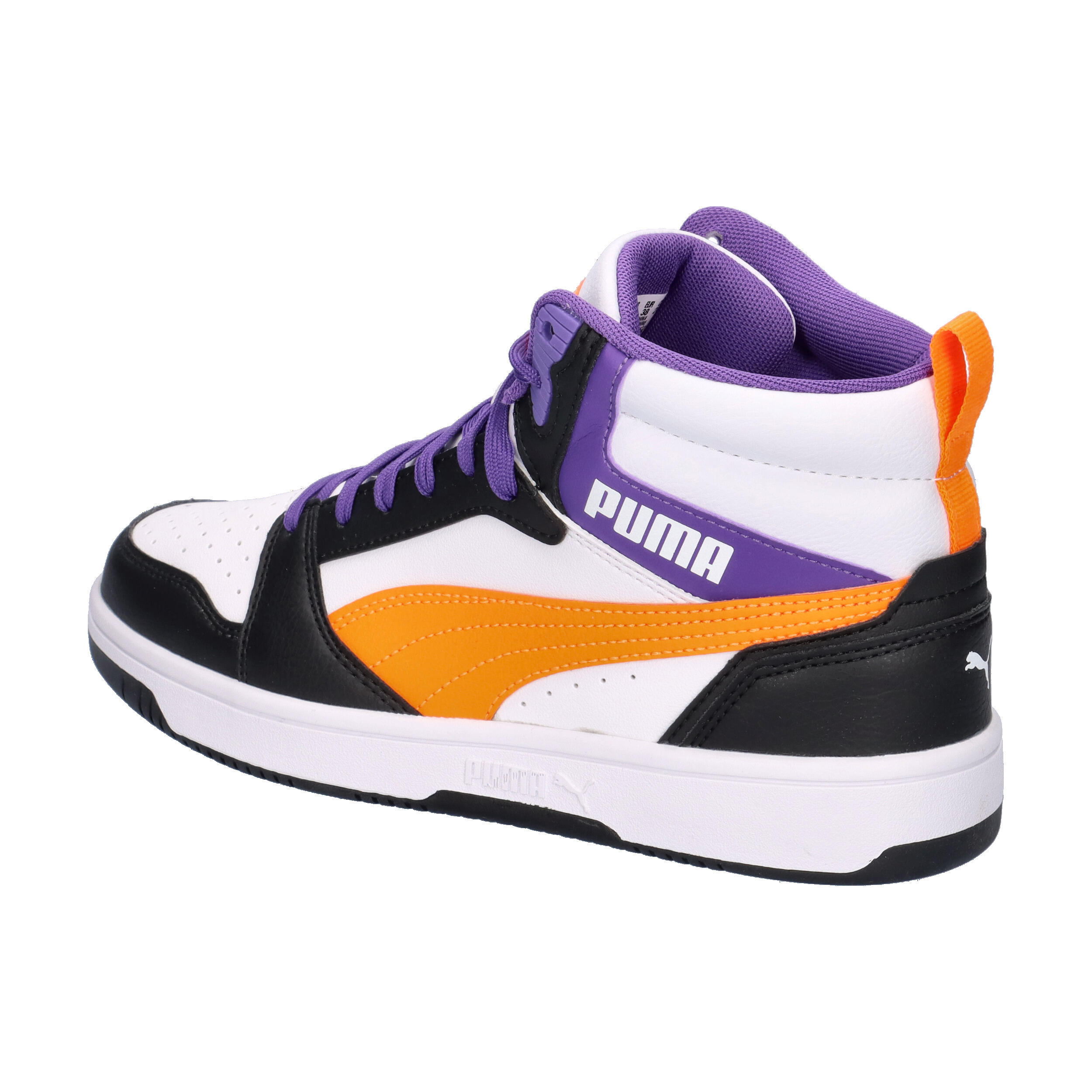 Zapatillas deportivas infantiles Puma REBOUND V6 MID JR 39383134, talla 38.5 10/14