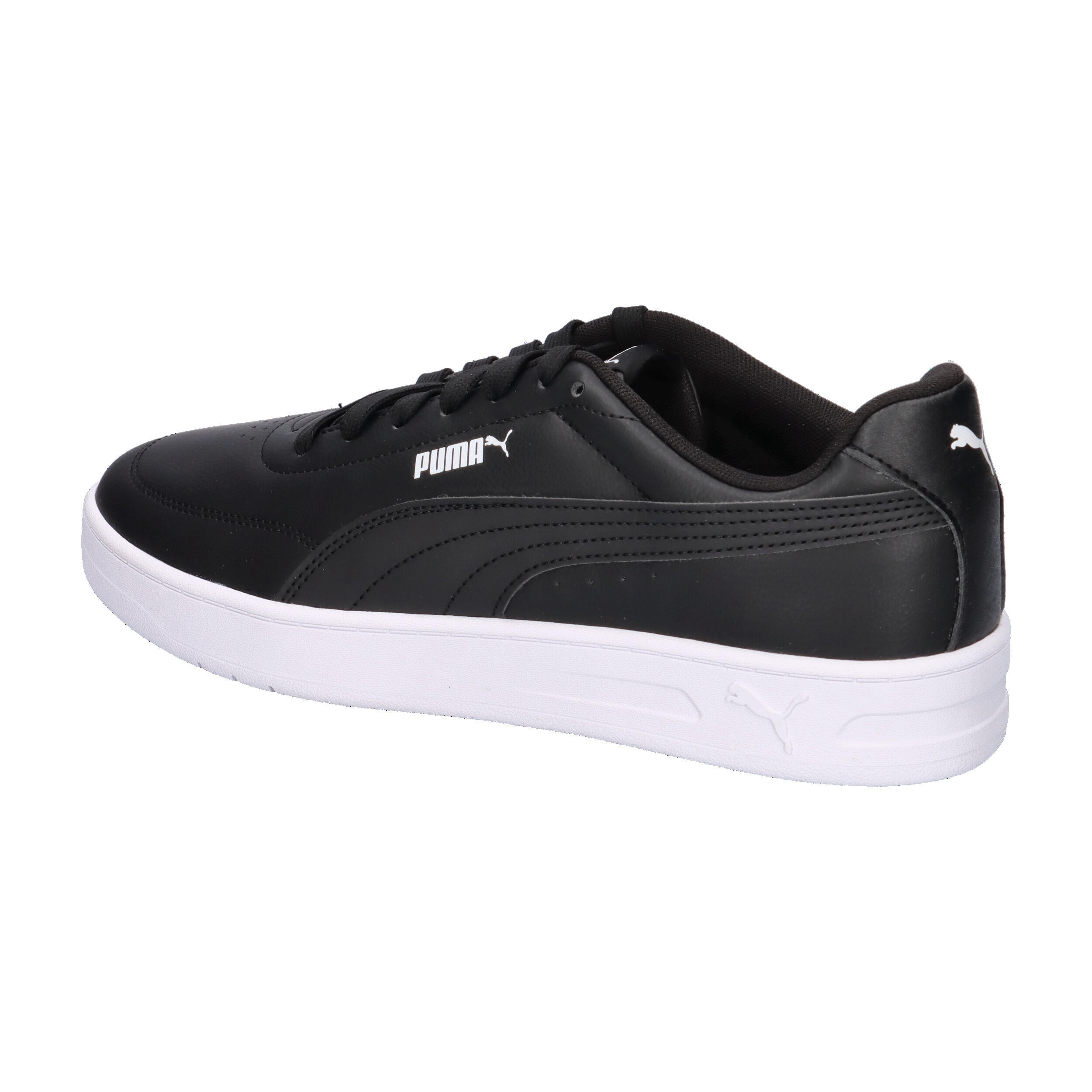 Schoenen PUMA Court Classic Clean Zwart 3/7