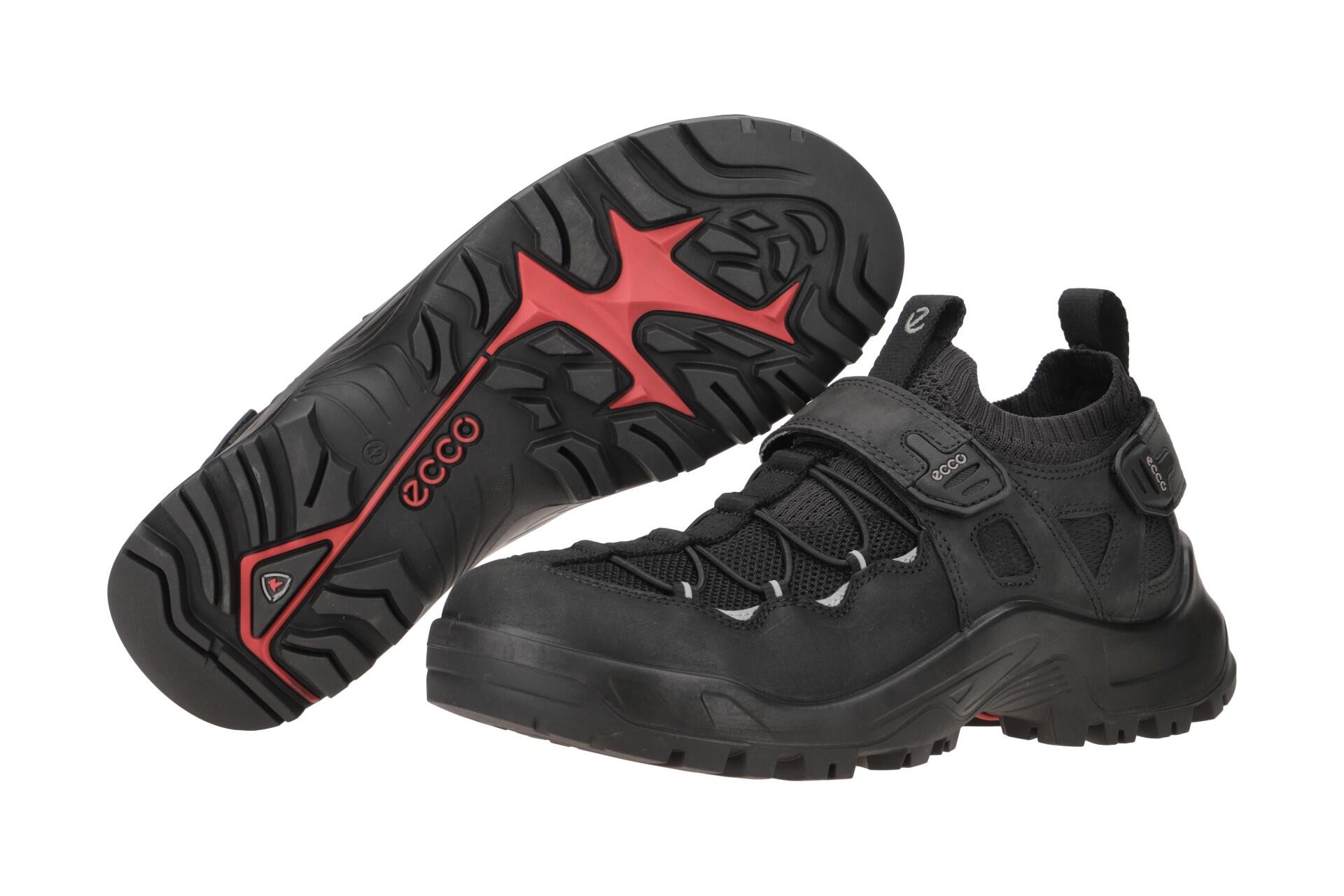 Ecco Offroad Schuhe schwarz Klett 822334 3/7