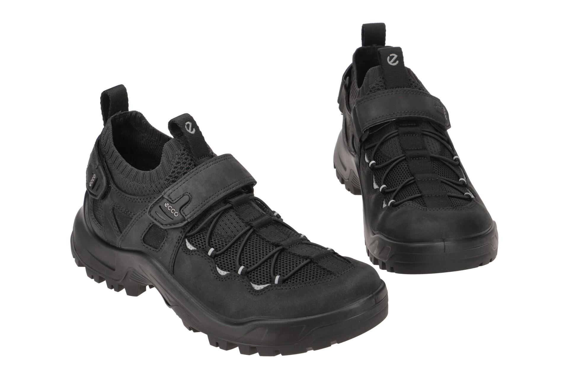 Ecco Offroad Schuhe schwarz Klett 822334 2/7