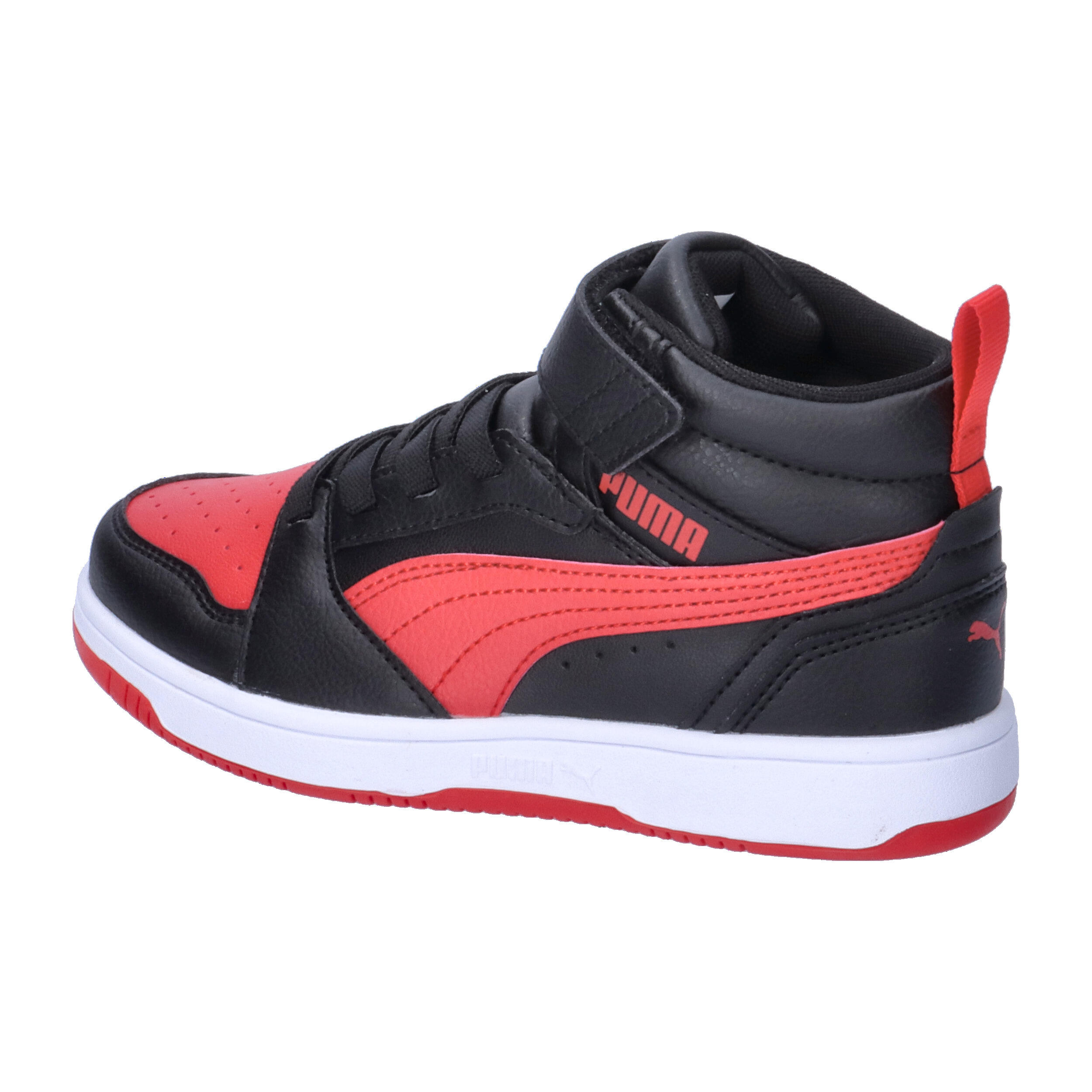Puma - Rebound v6 mi rouge/noir 393832-11 3/7