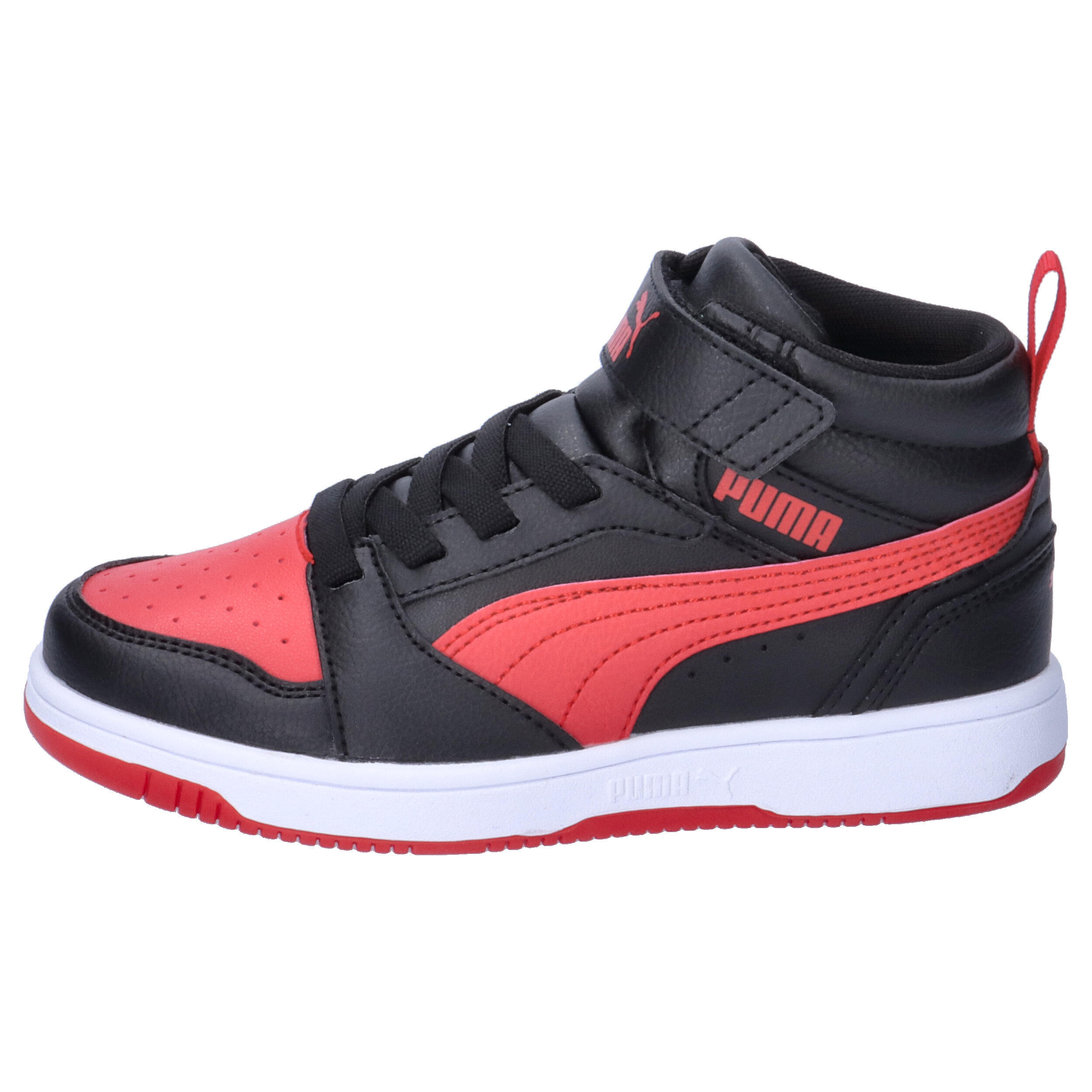 Puma - Rebound v6 mi rouge/noir 393832-11 2/7