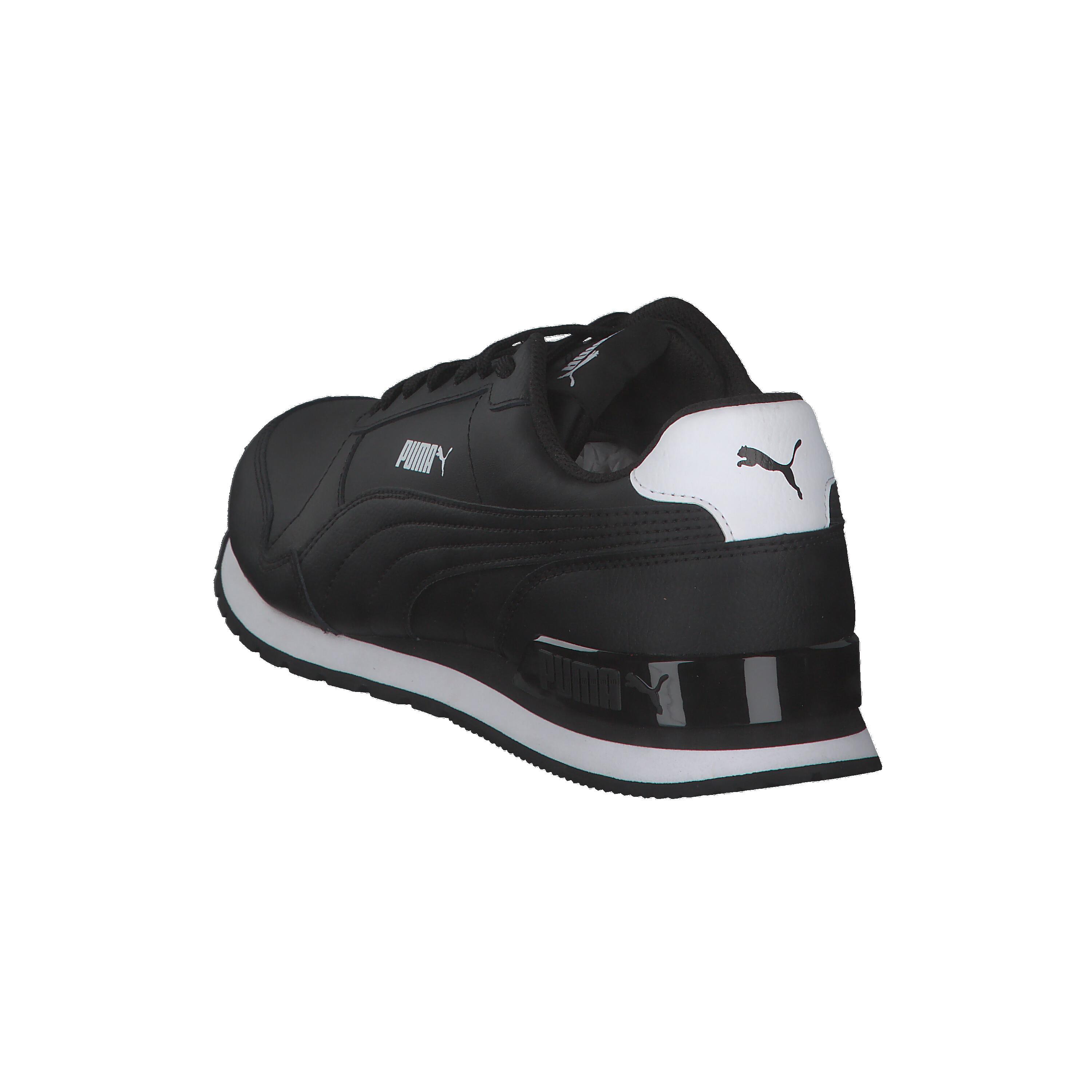 Puma ST Runner v2 Full L Unisex Sneaker Turnschuhe 365277 Schwarz /Weiß 12/15