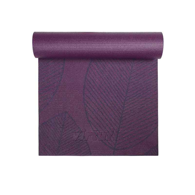 Premium Yogamatte – rutschfest – extra dick (6 mm) – Maulbeerblatt