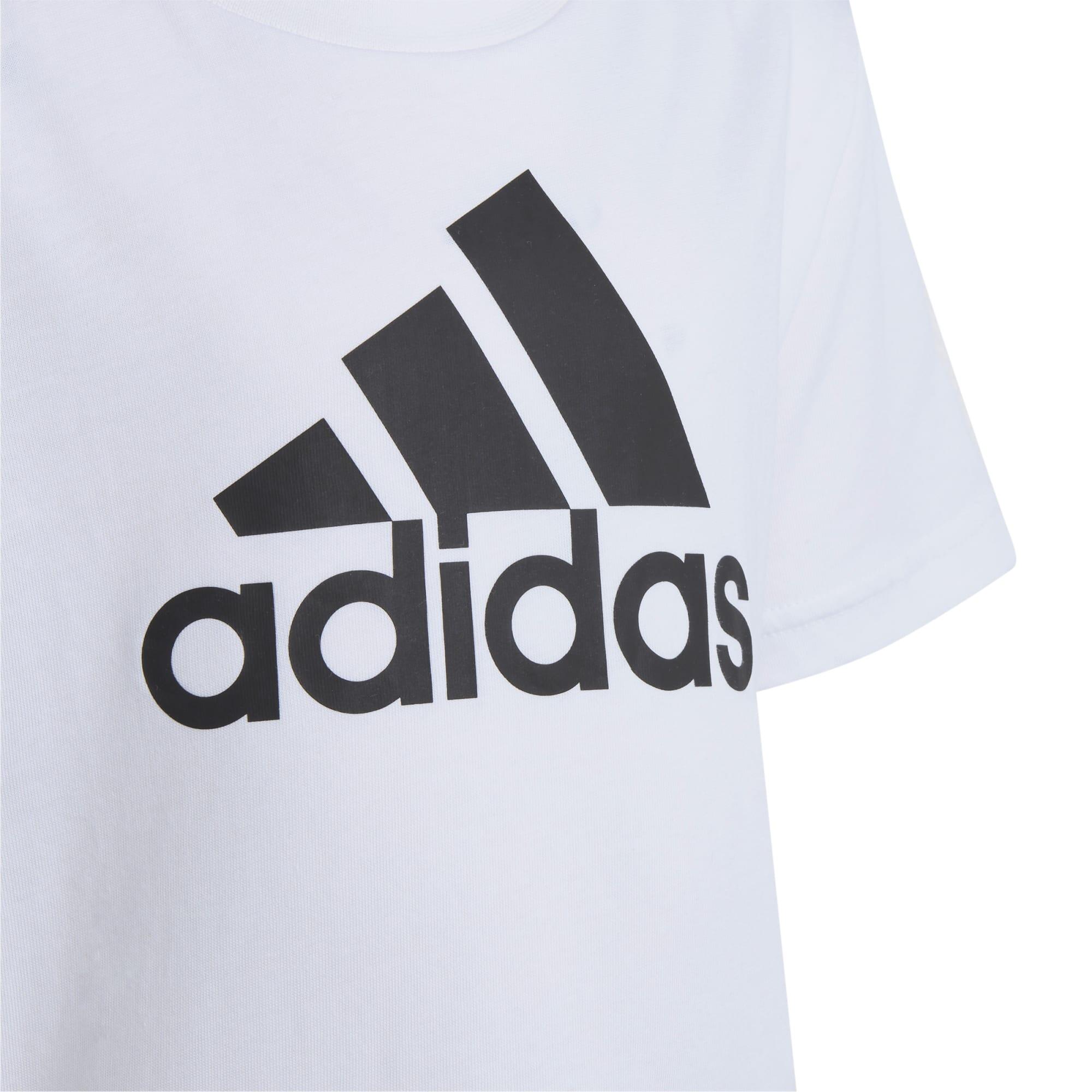 T-shirt junior adidas bianco 3/5