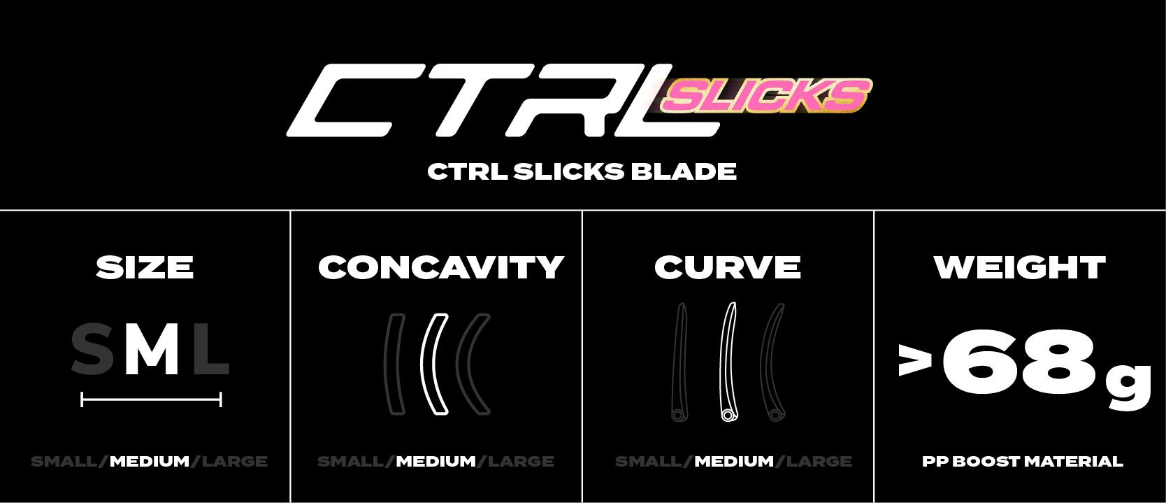 Florbalová čepel CTRL SLICKS PPB/PE LEVÁ 2/7