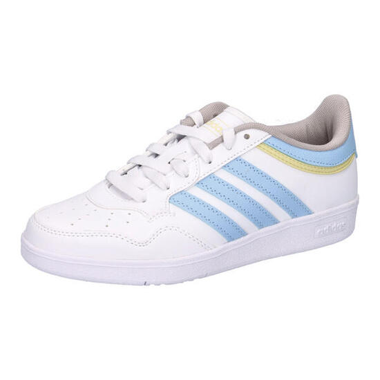 Chaussures adidas Hoops 4.0 J Cuir synthétique Blanc
