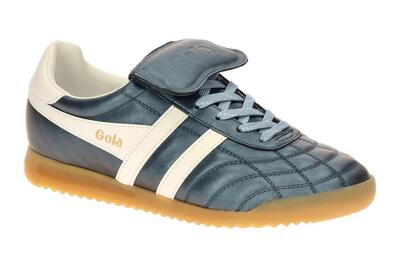 Gola Stadium 86 Damen Sneakers Schuhe blau metallic CLB575