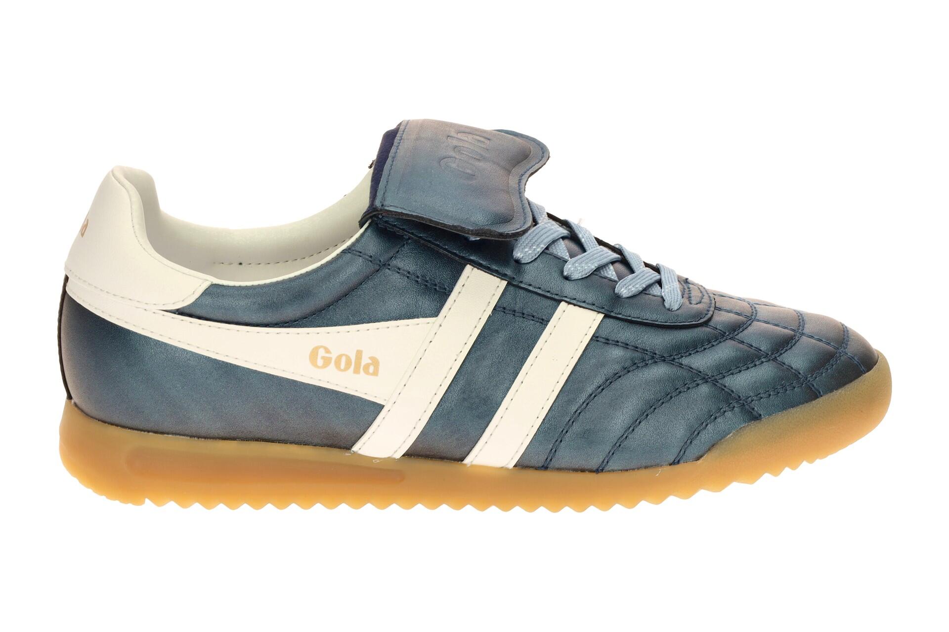 Gola Stadium 86 Damen Sneakers Schuhe blau metallic CLB575 2/7