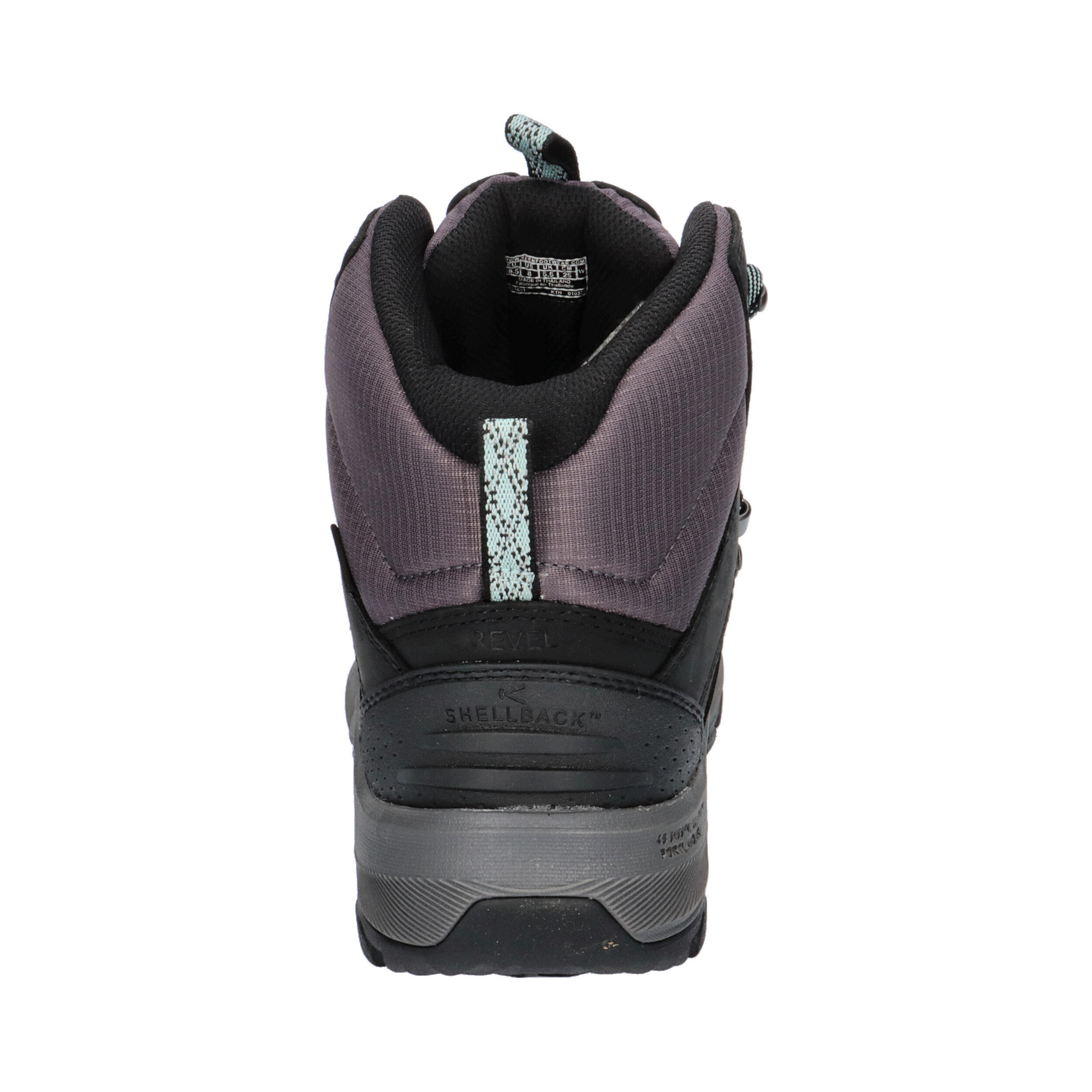 Femmes REVEL IV MID POLAR W Chaussures de randonnée Noir/Gris Portuaire 5/7