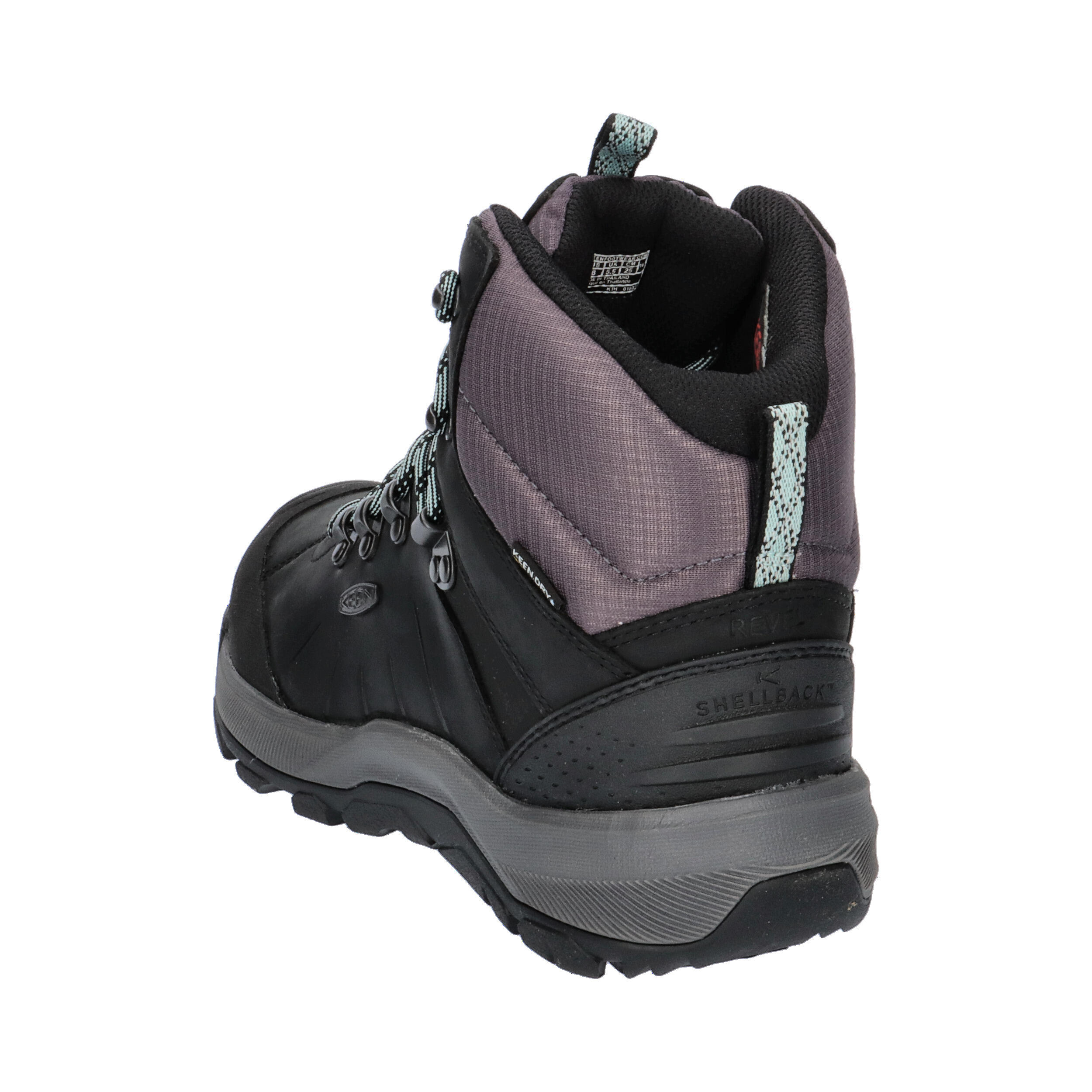 Femmes REVEL IV MID POLAR W Chaussures de randonnée Noir/Gris Portuaire 4/7
