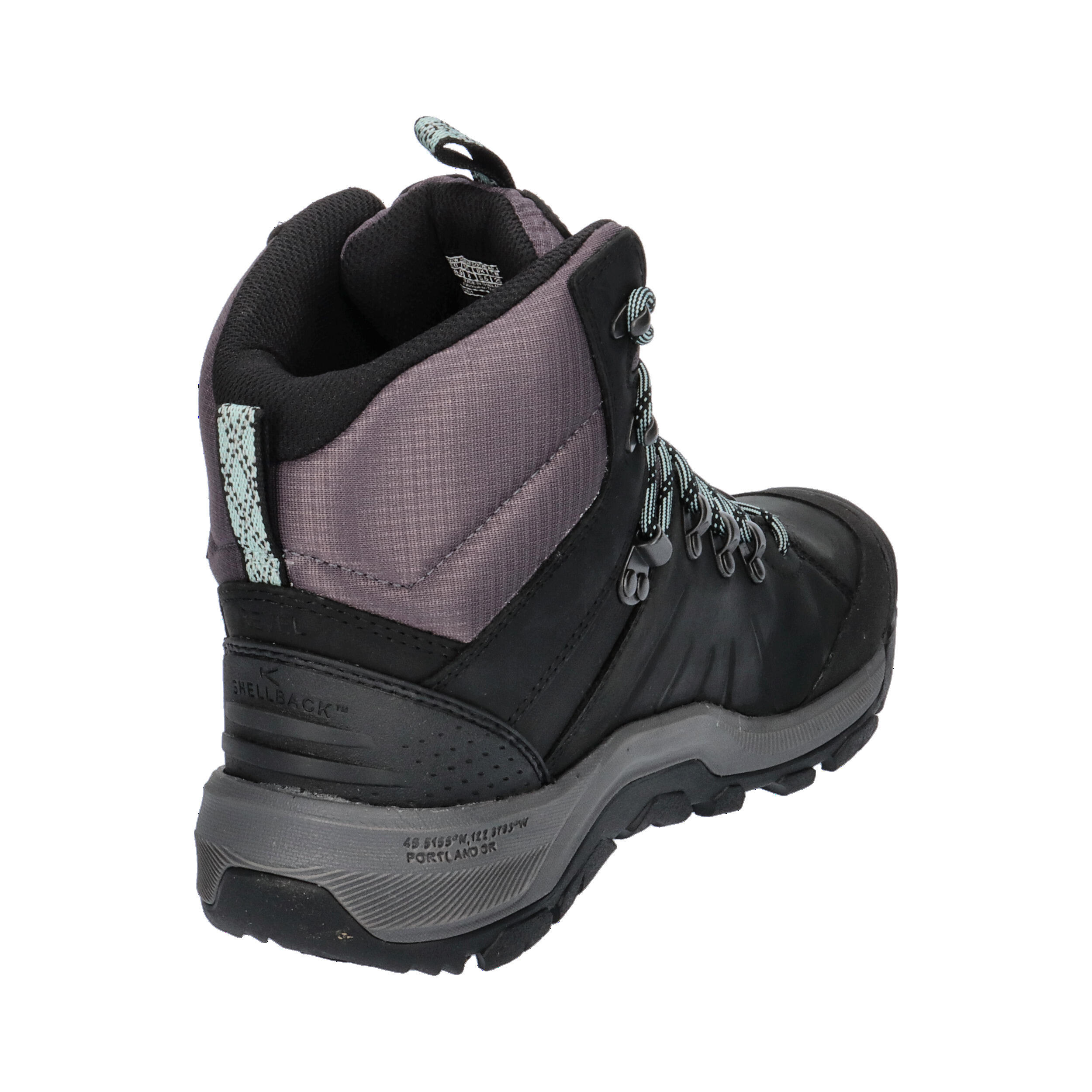 Femmes REVEL IV MID POLAR W Chaussures de randonnée Noir/Gris Portuaire 6/7
