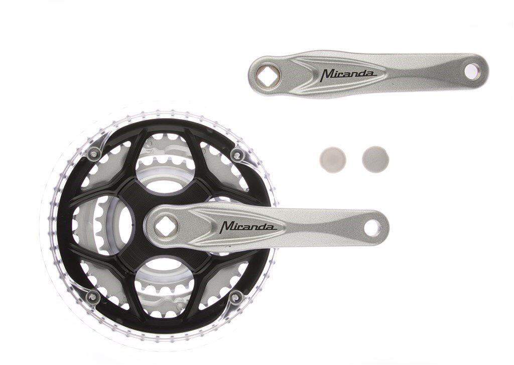 Miranda Cranket Alfa 3 8 mm CRANK 170 mm 48 38 28T Silver 2/2