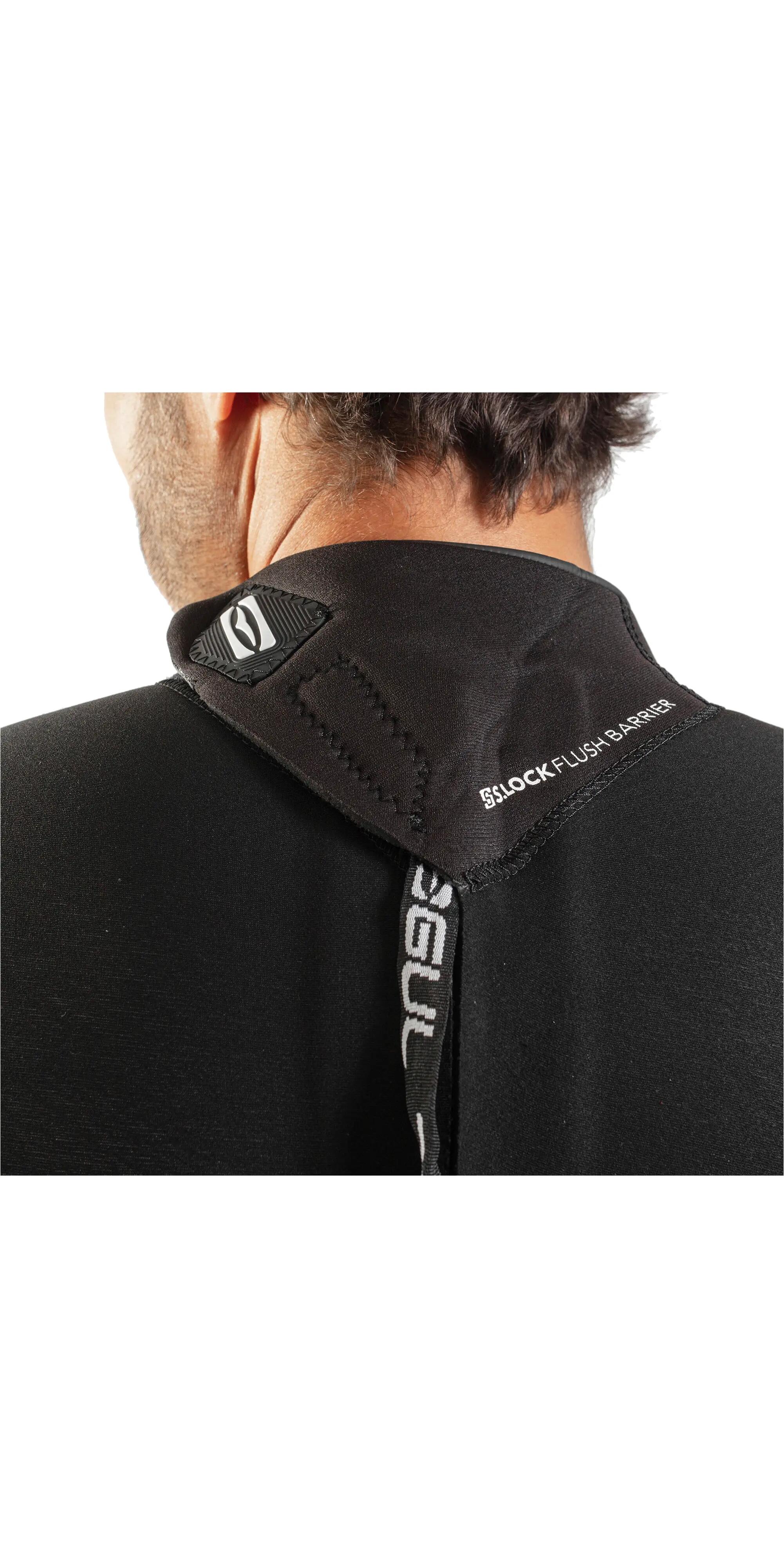 Combinaison de Surf Response 5/3mm Zip dos - Noir - Homme 5/7