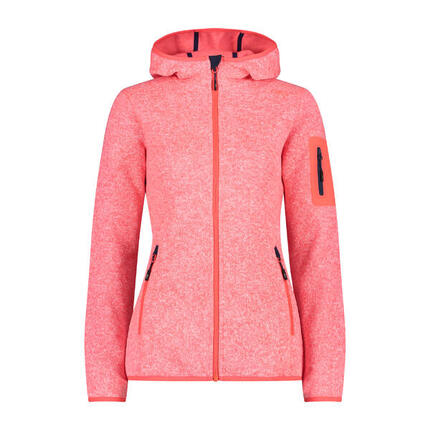 CMP Damen Jacke Knitted Melange Hoody 3H19826